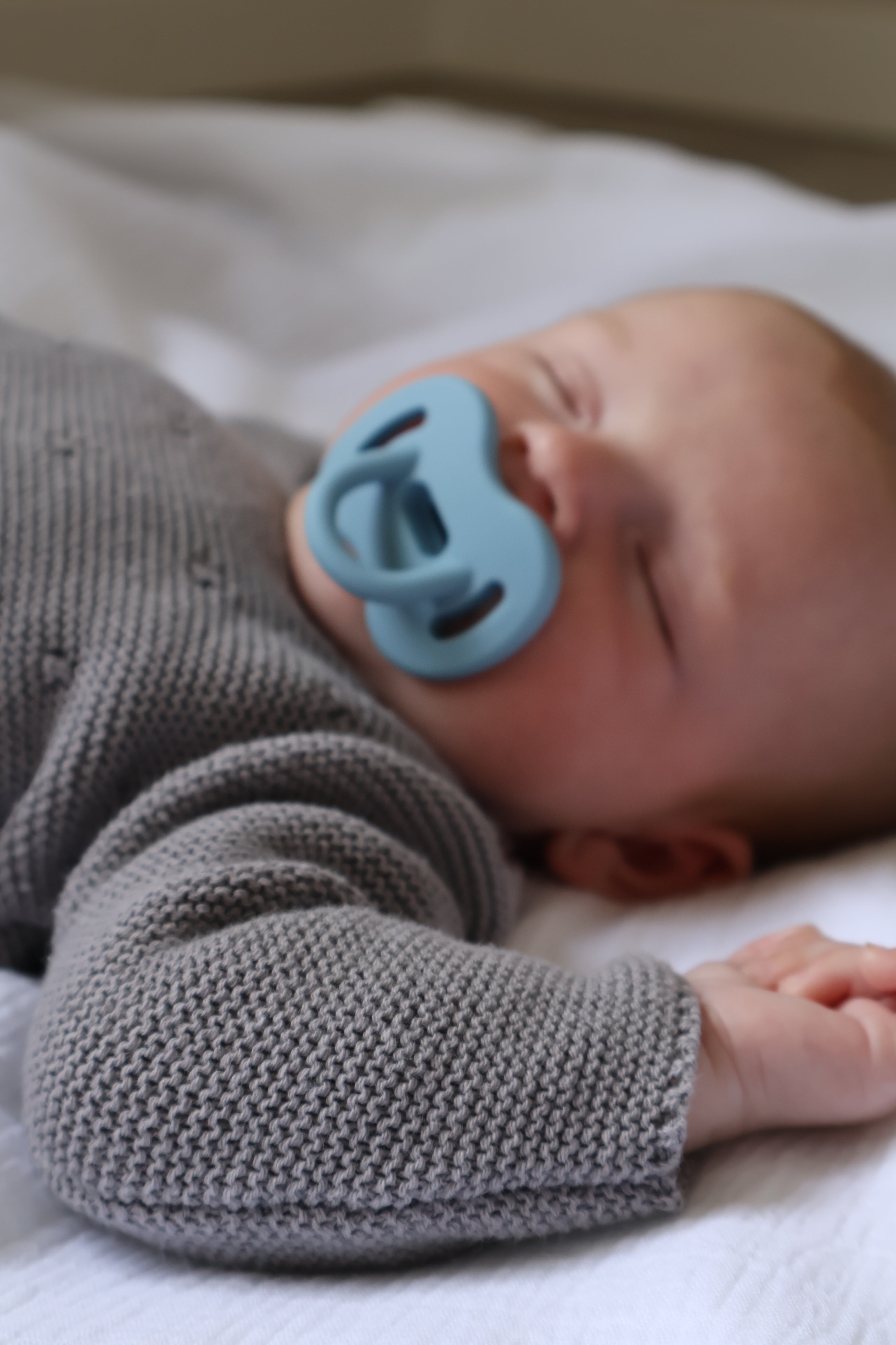 Conjunto Punto Tricot Gris