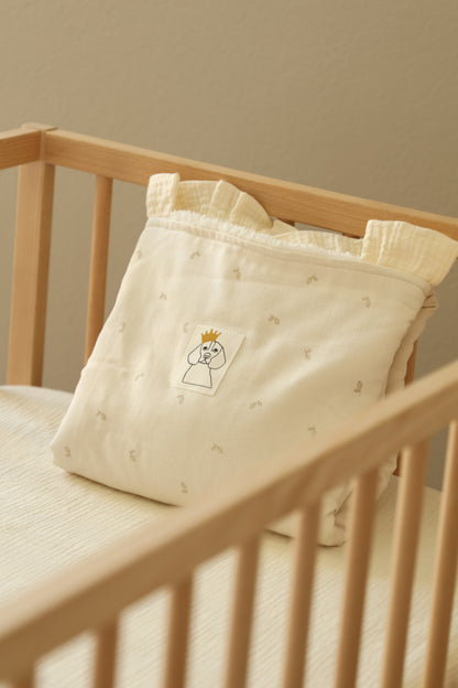 Manta Cello Oliva + Borreguito