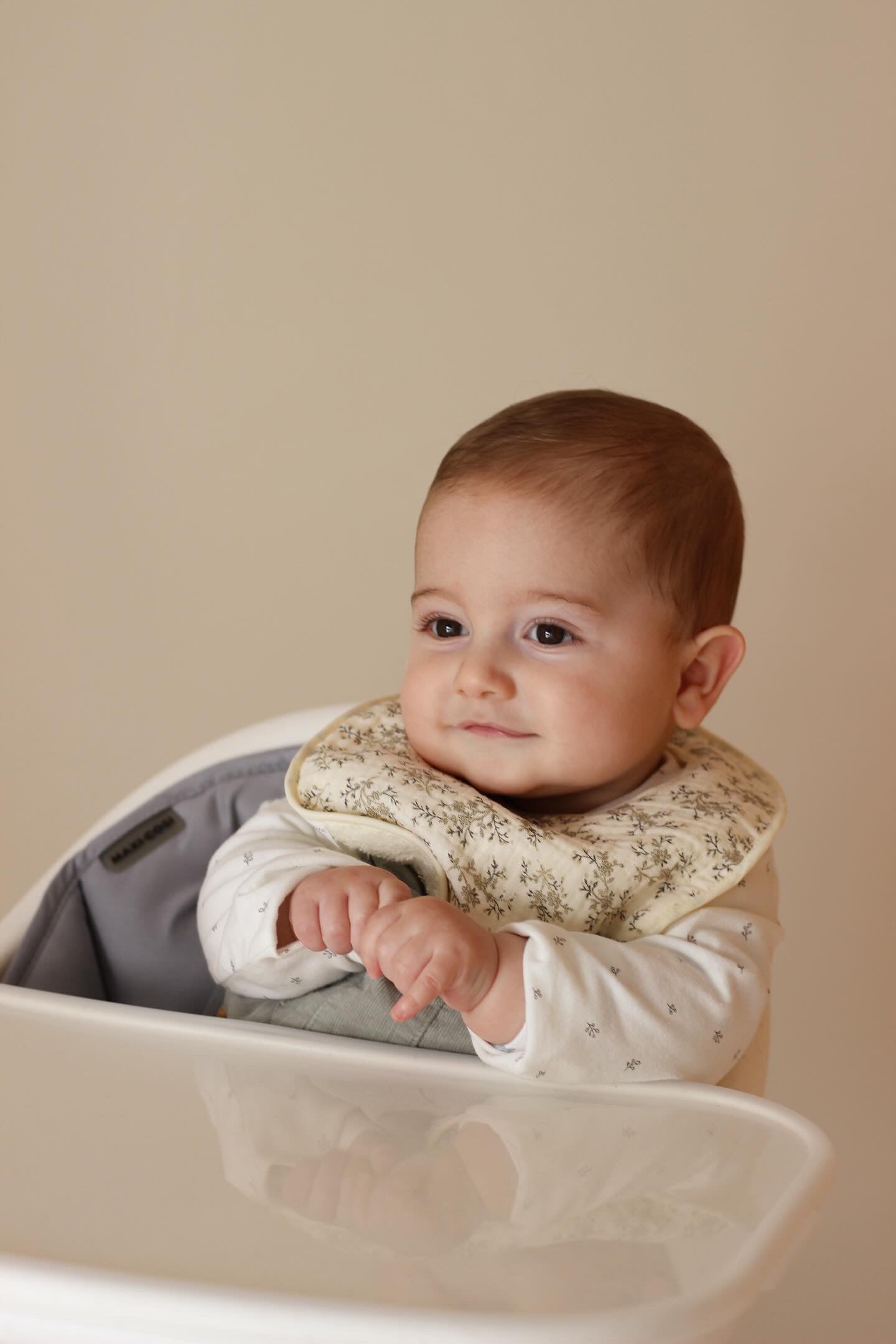 Mon bavoir en gaze + tissu éponge