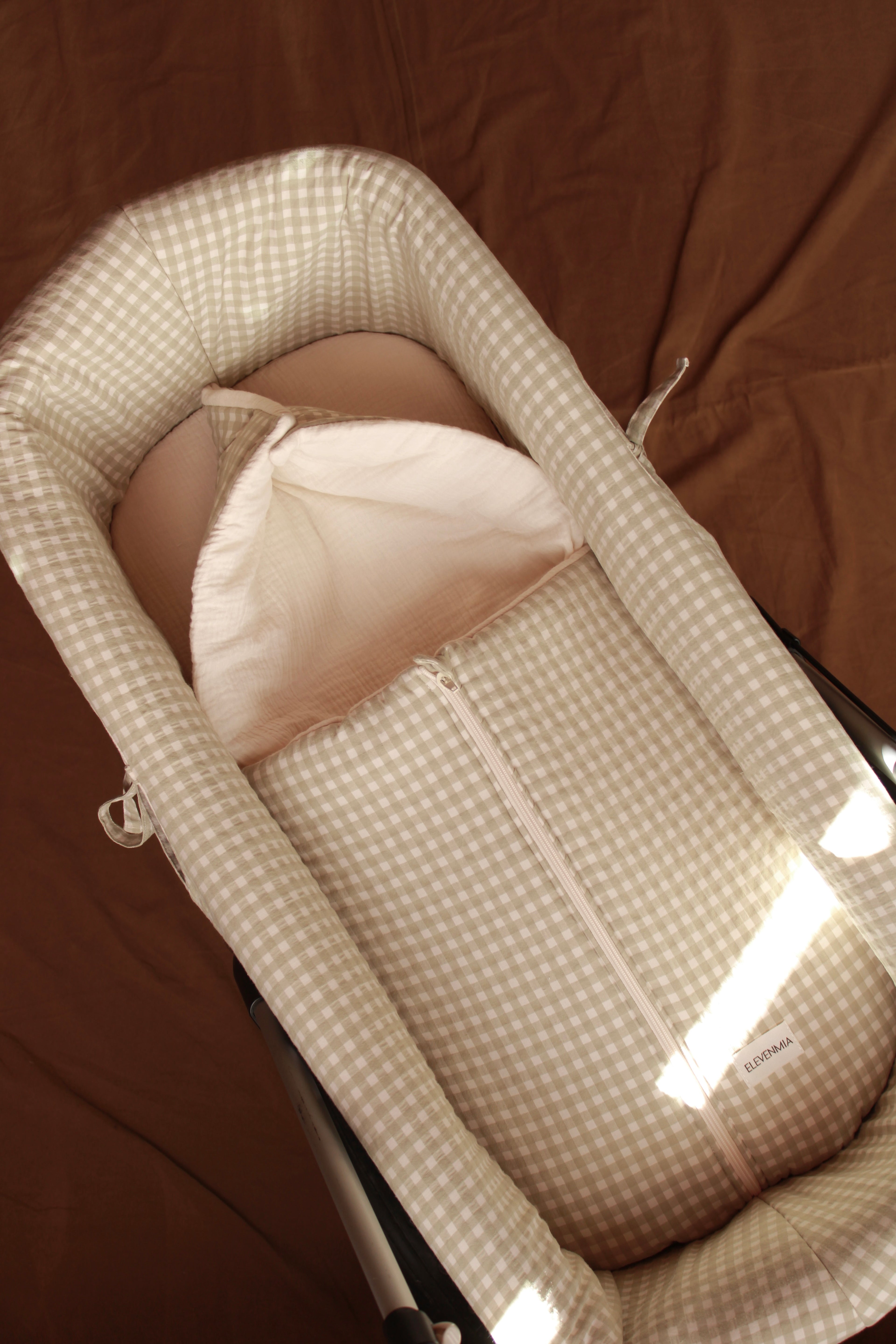 Saco Capazo Vichy Matcha