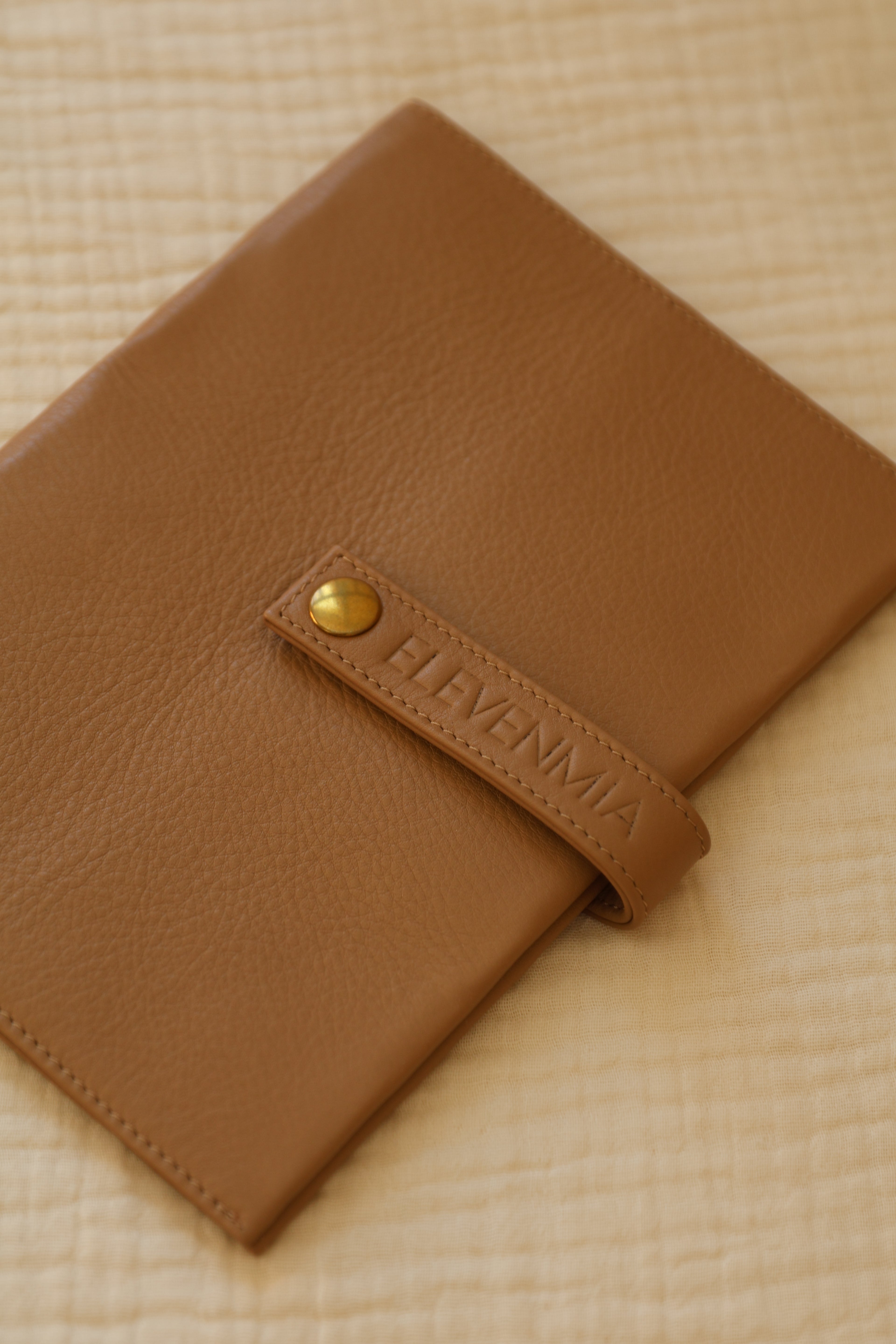 Portadocumentos Piel con Piel Taupe