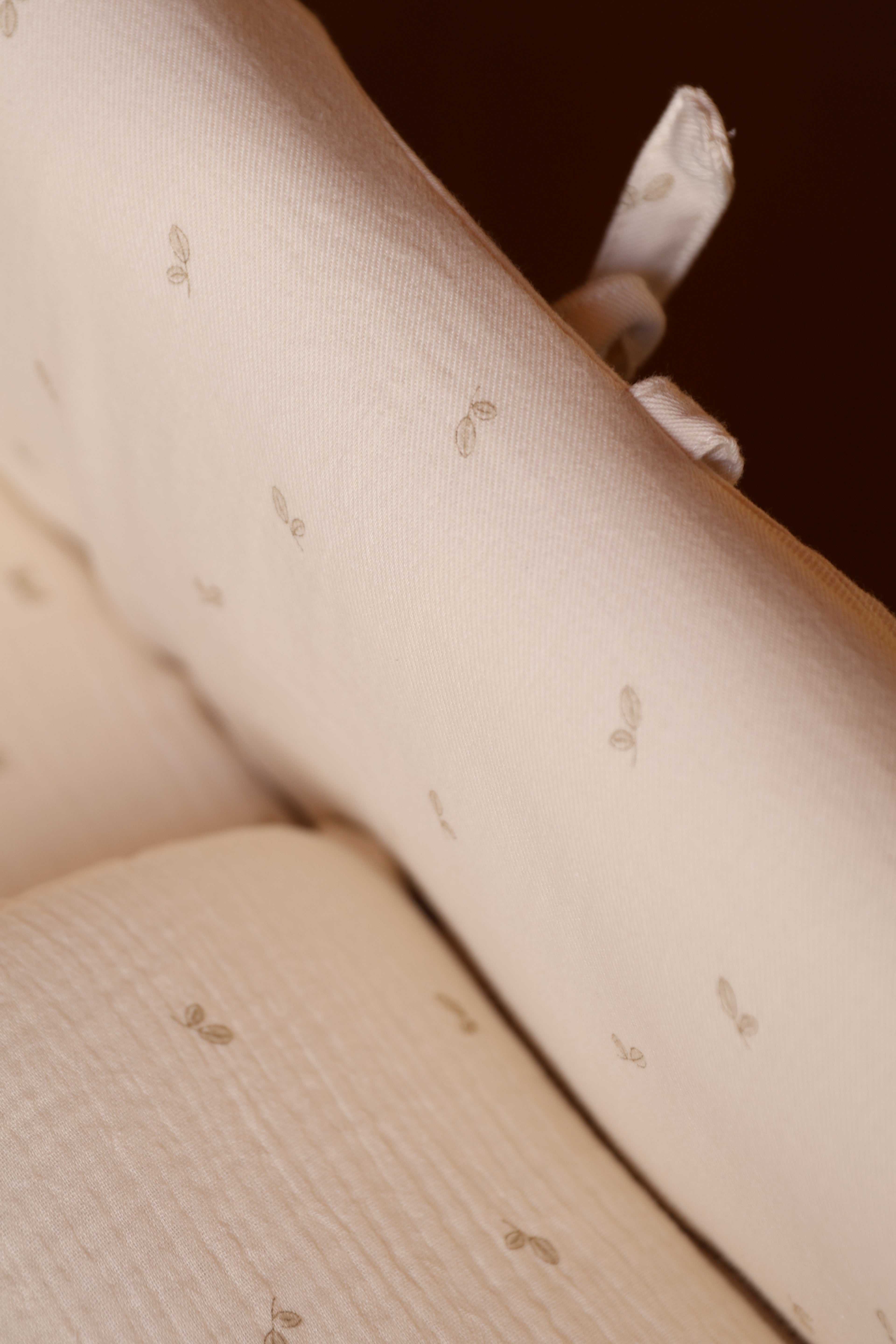 Saco Bajera Cochecito Gasa Oliva