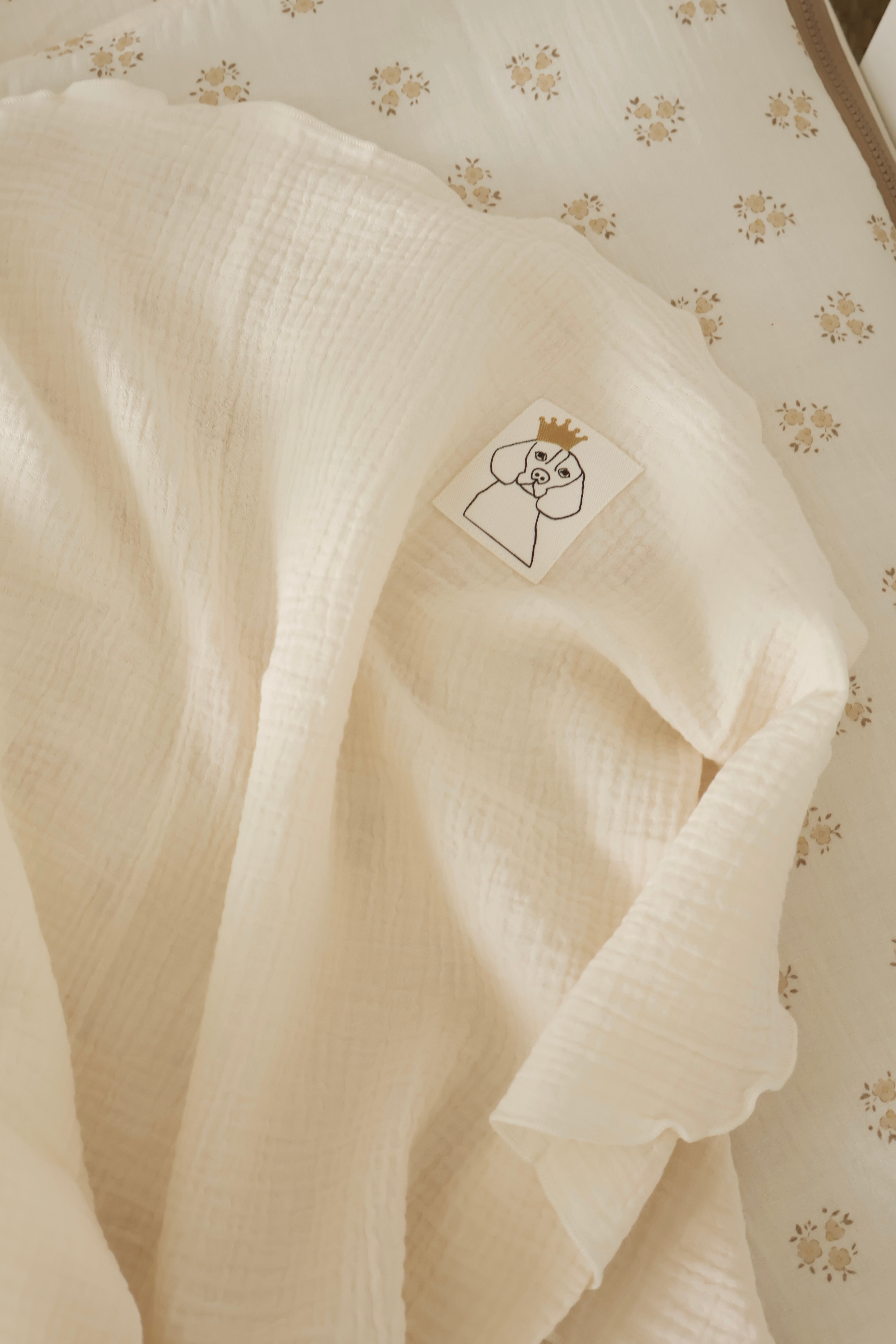 Muselina Algodón Orgánico Gasa Cruda