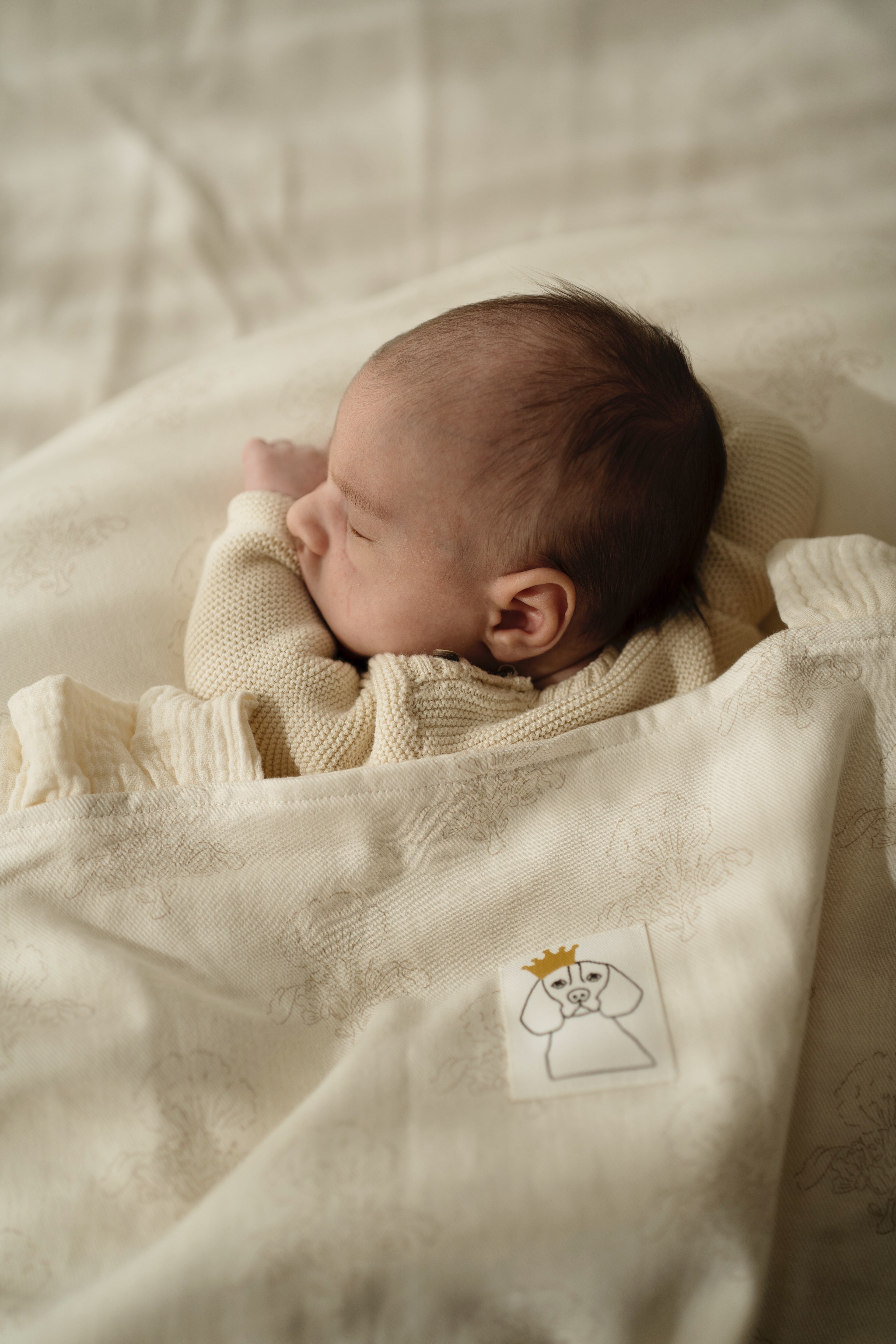 Arrullo René + Volante Gasa Cruda