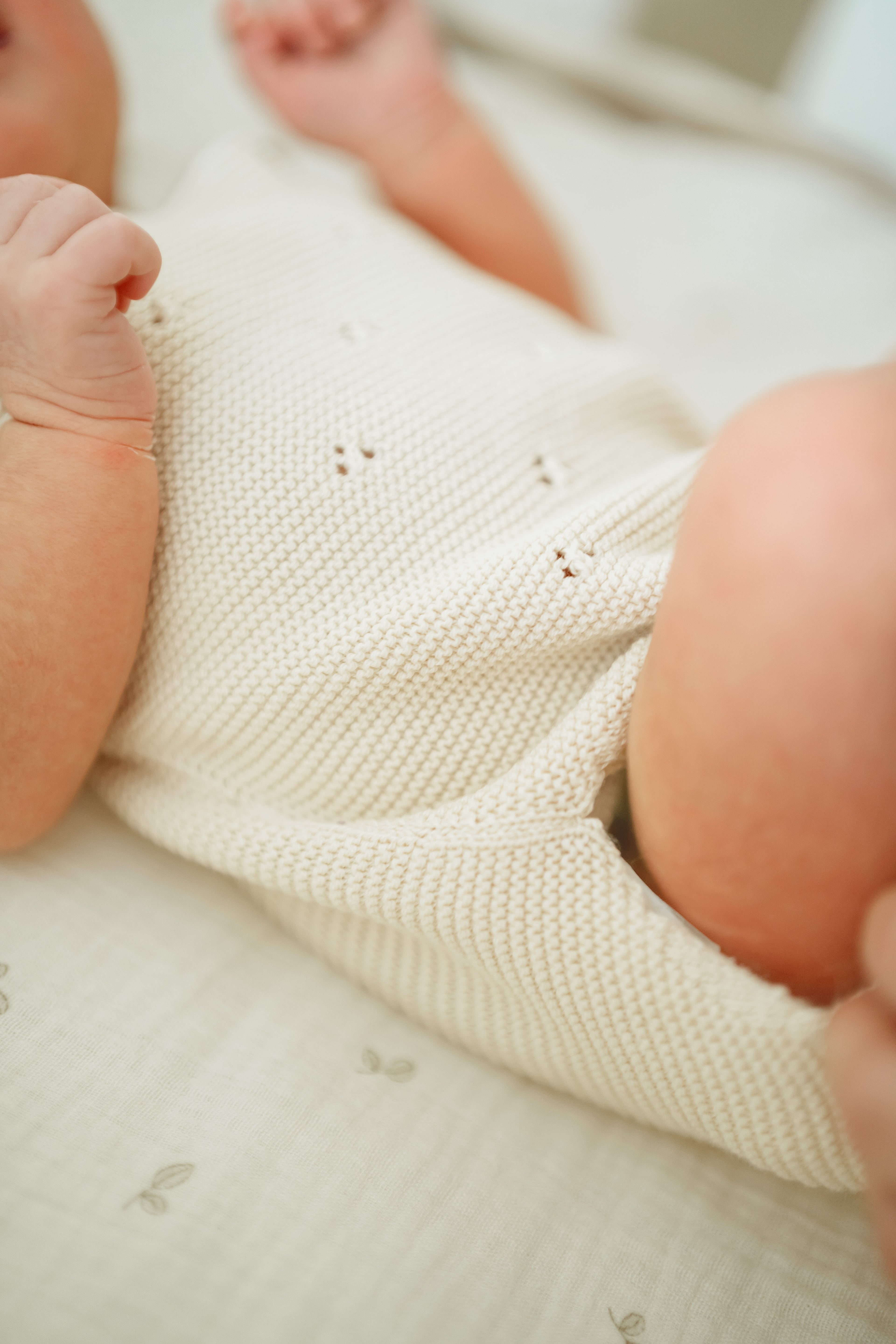 Pelele Punto Tricot Beige