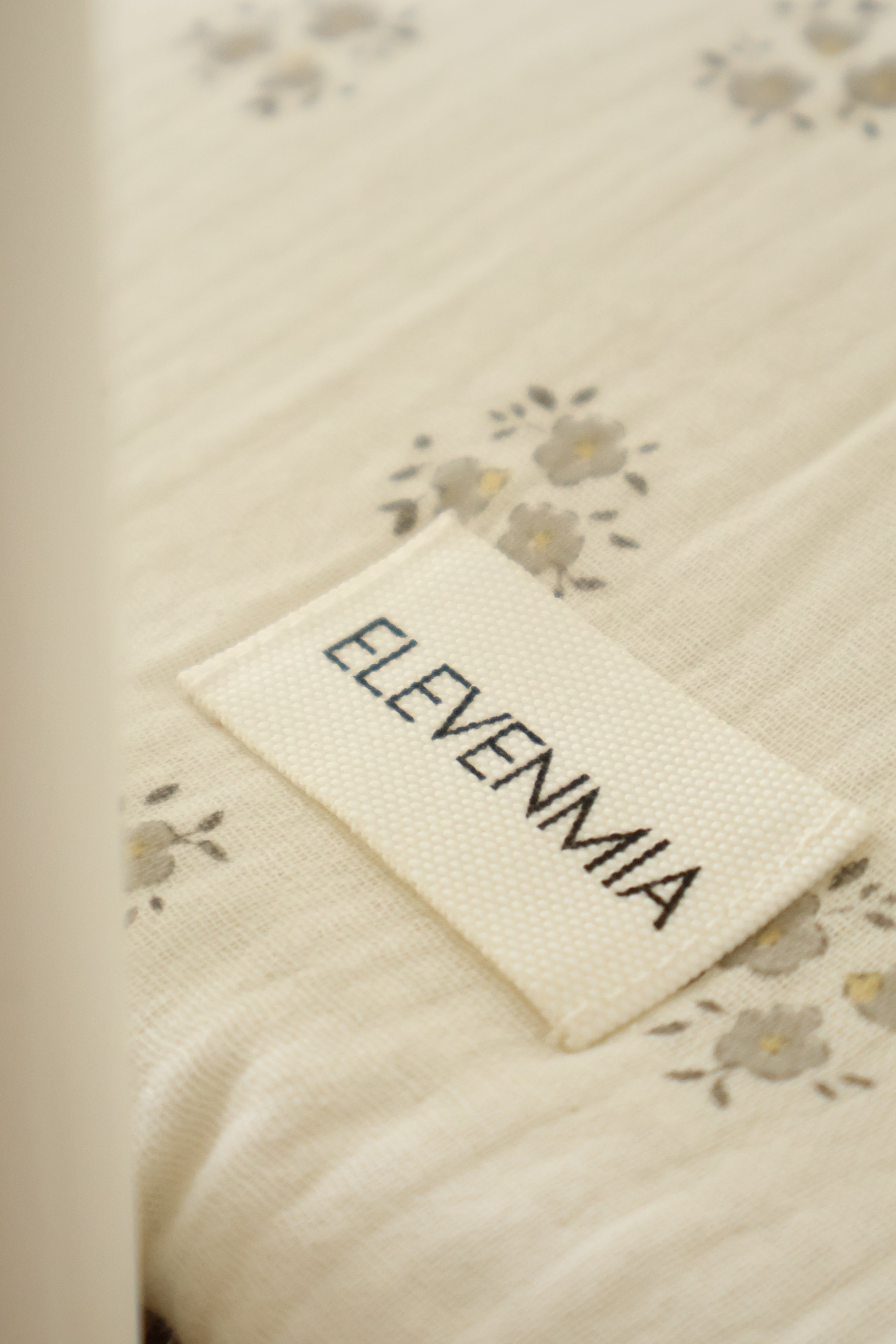 Sac de fond pour mini-berceau 80x50 Gaze Sia Gris