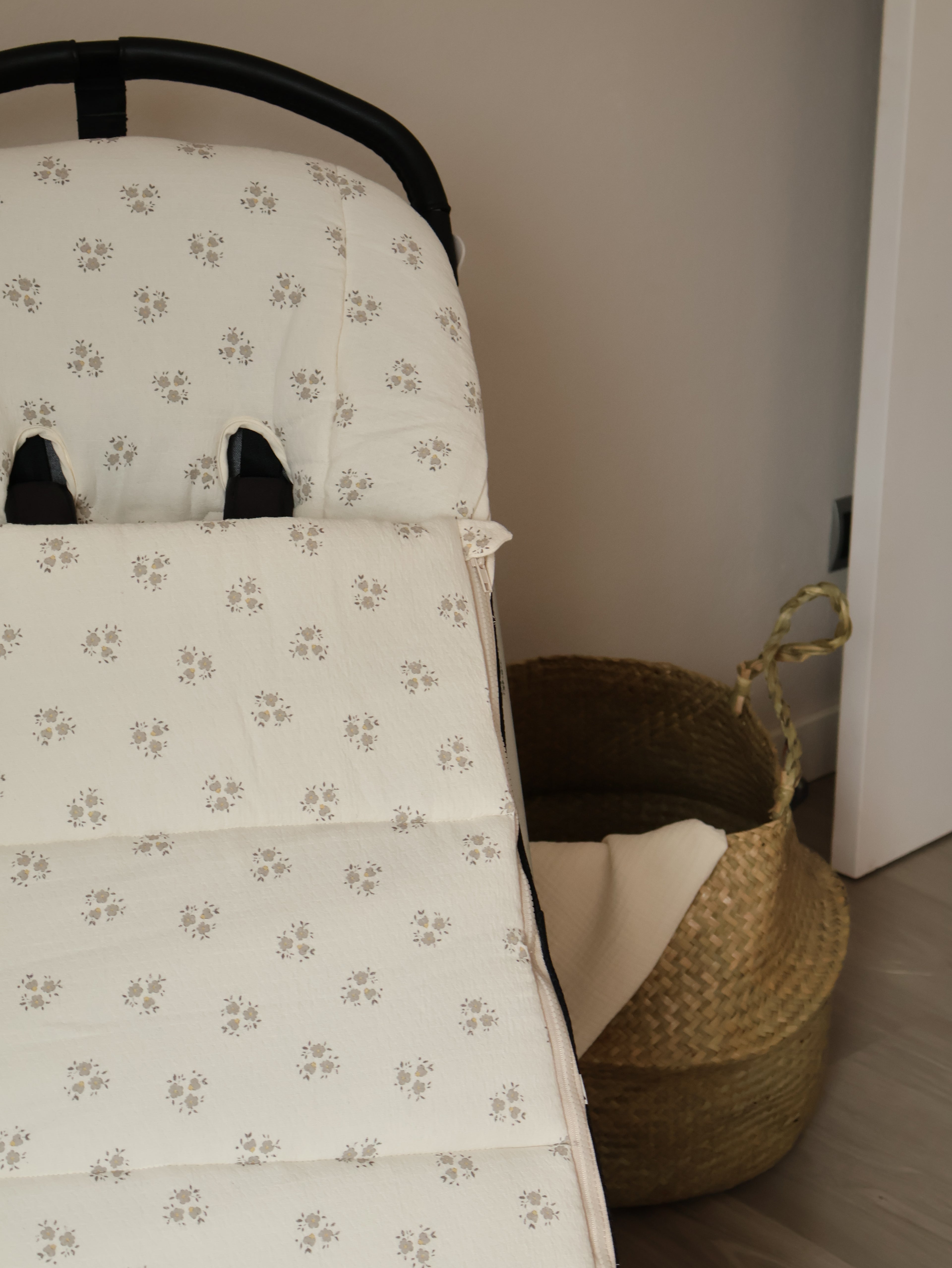 Sac de siège de poussette Inti Grey