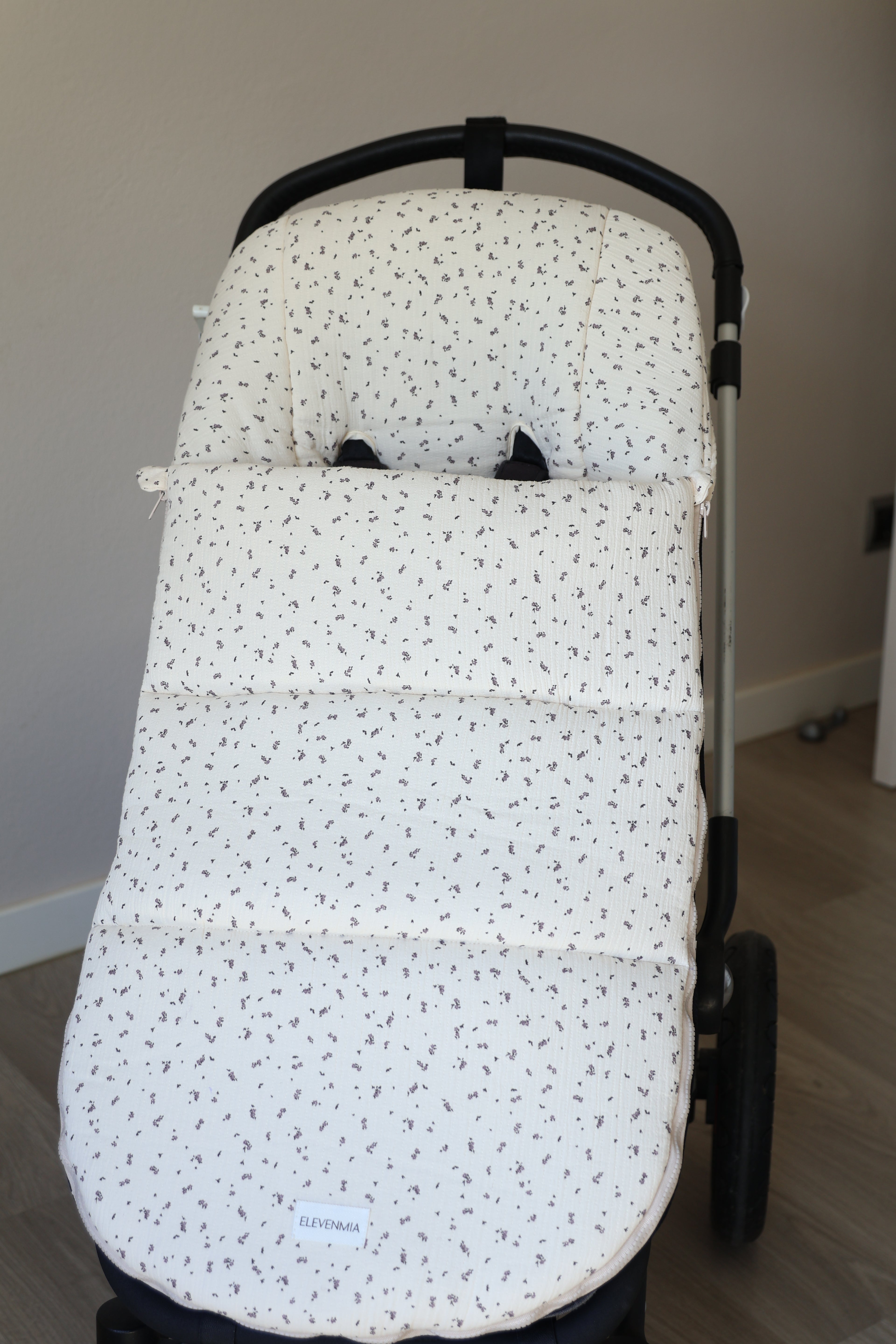 Sac imprimé pour poussette double