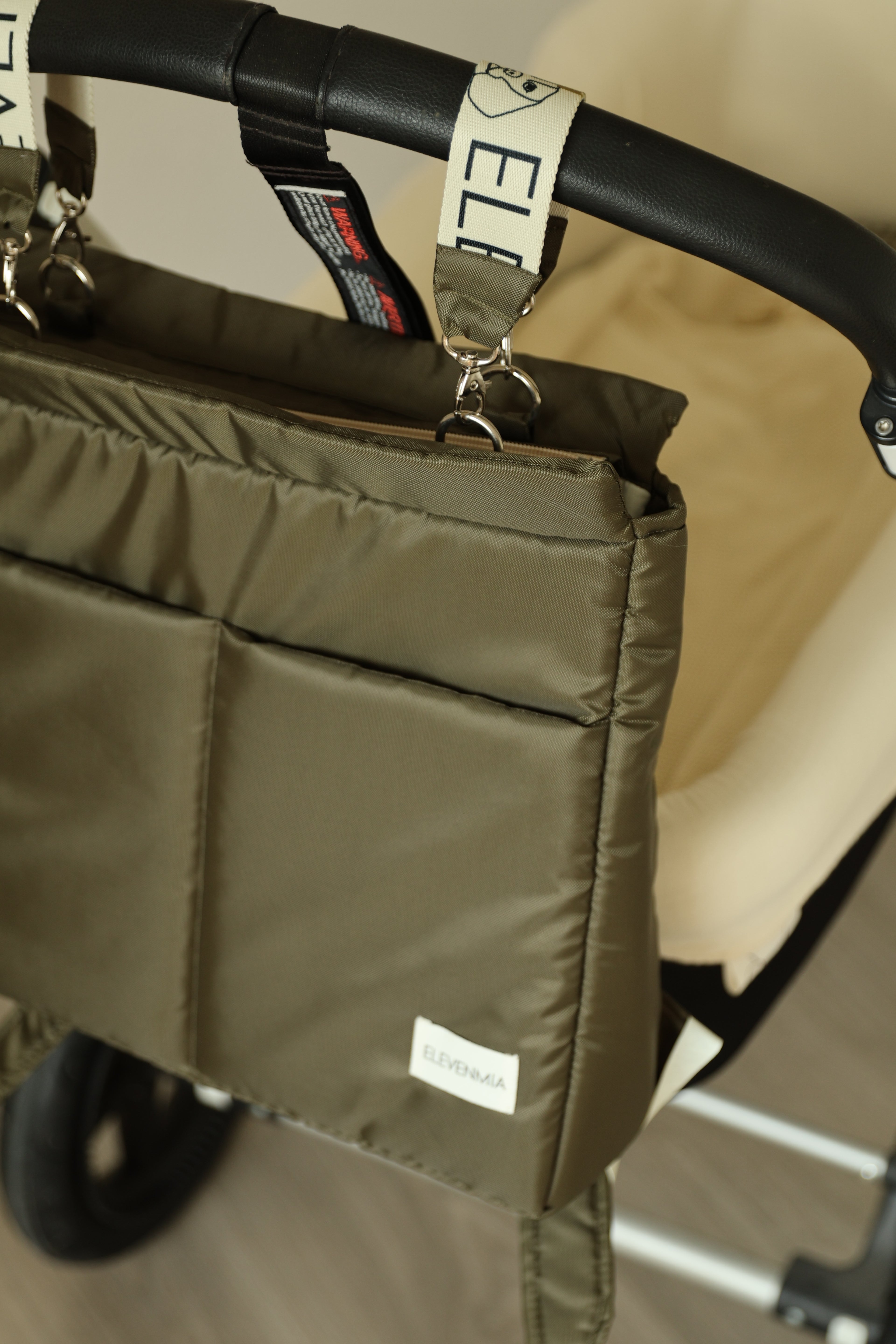 Mochila E-BAG de carro Technic Verde Militar