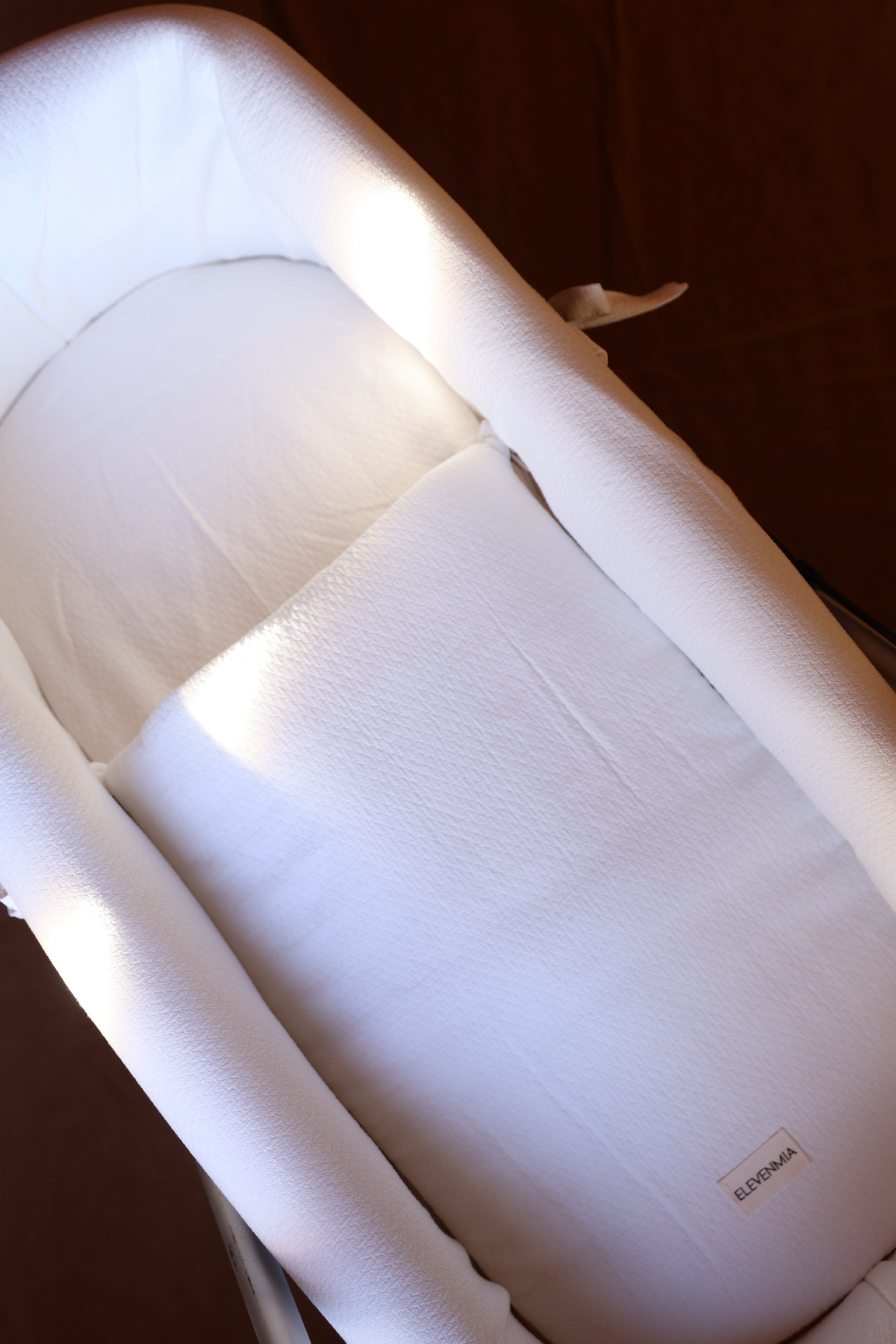 Vestidura Cochecito Dolby Blanco + Gasa Cruda Reversible