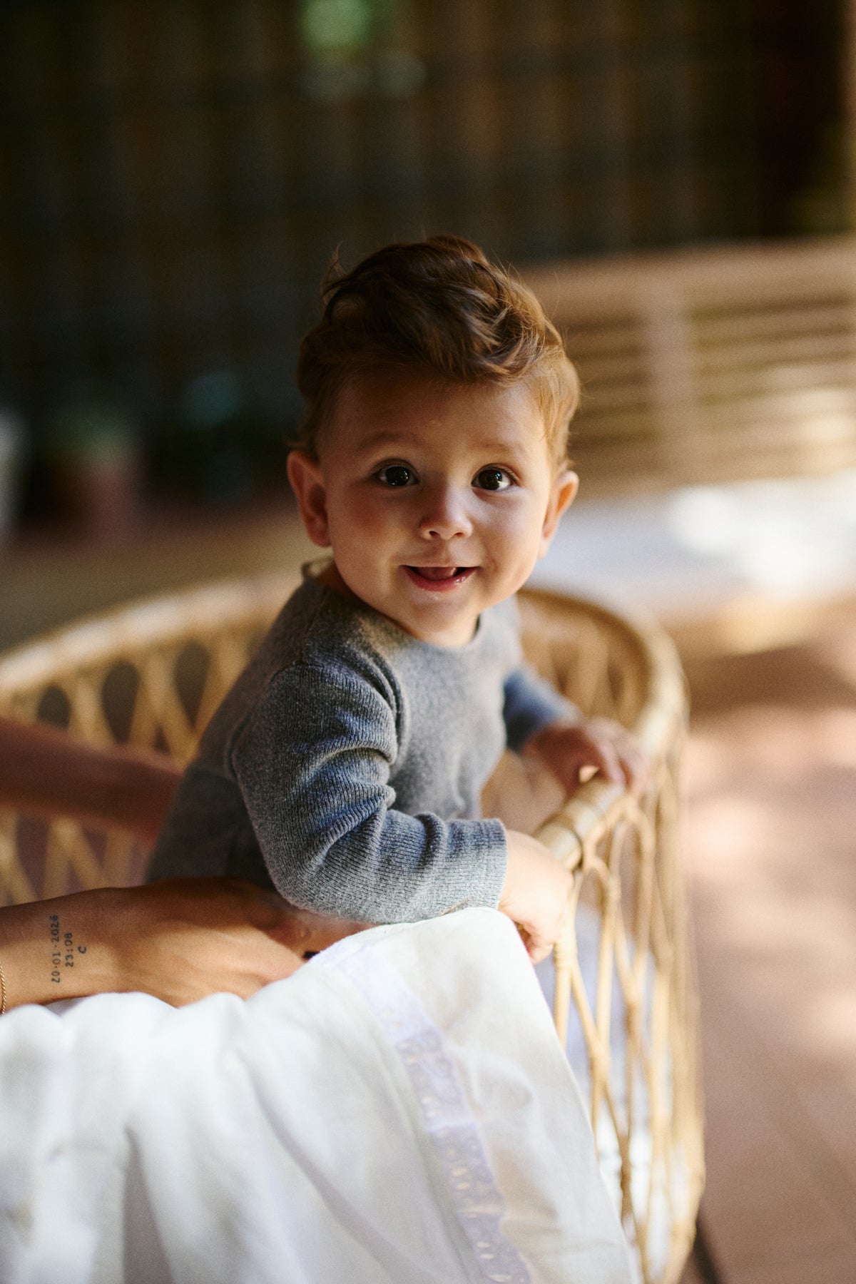 Mini Cuna Ratán