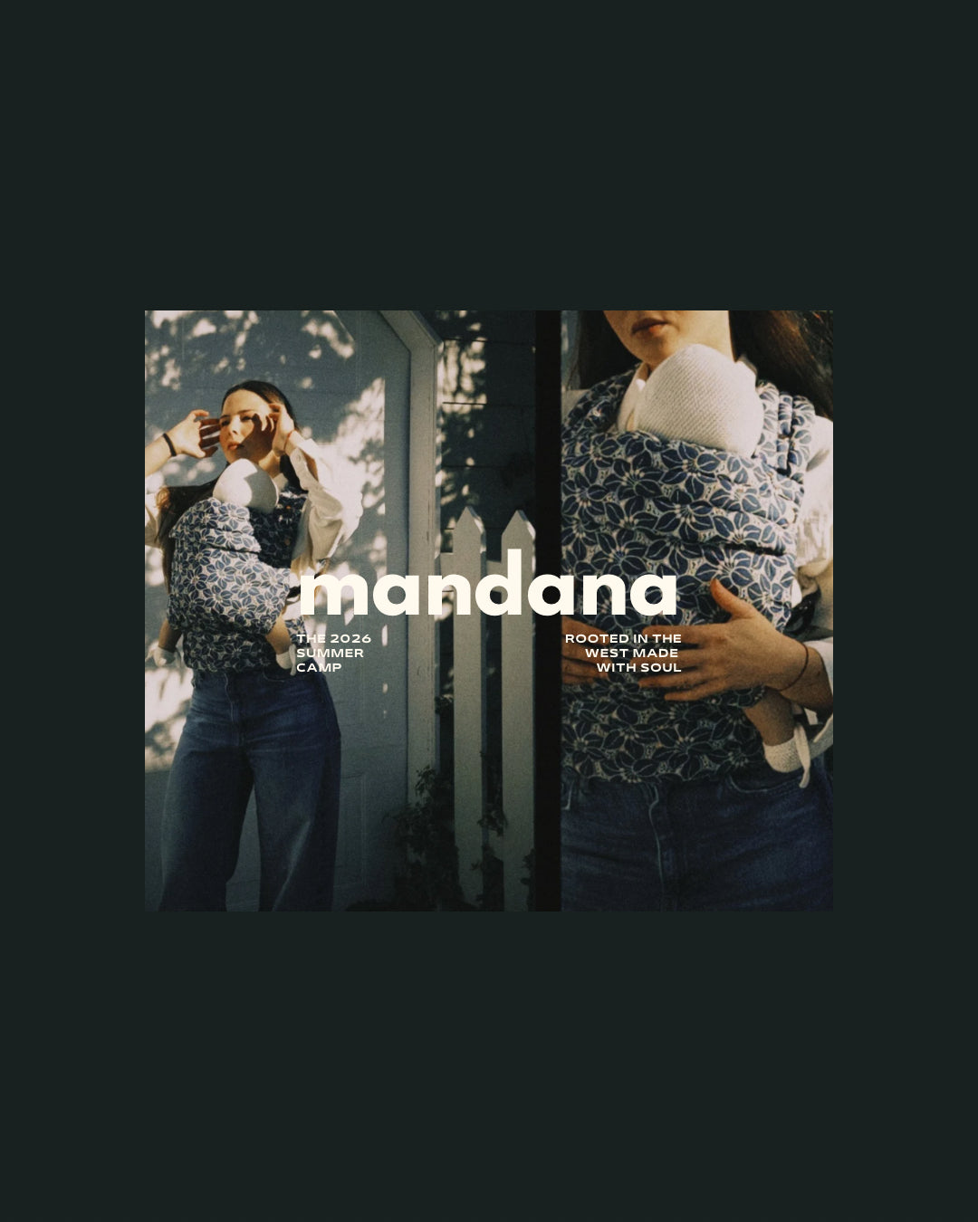 Portabebe “Apron Flower” Mömo X Elevenmia