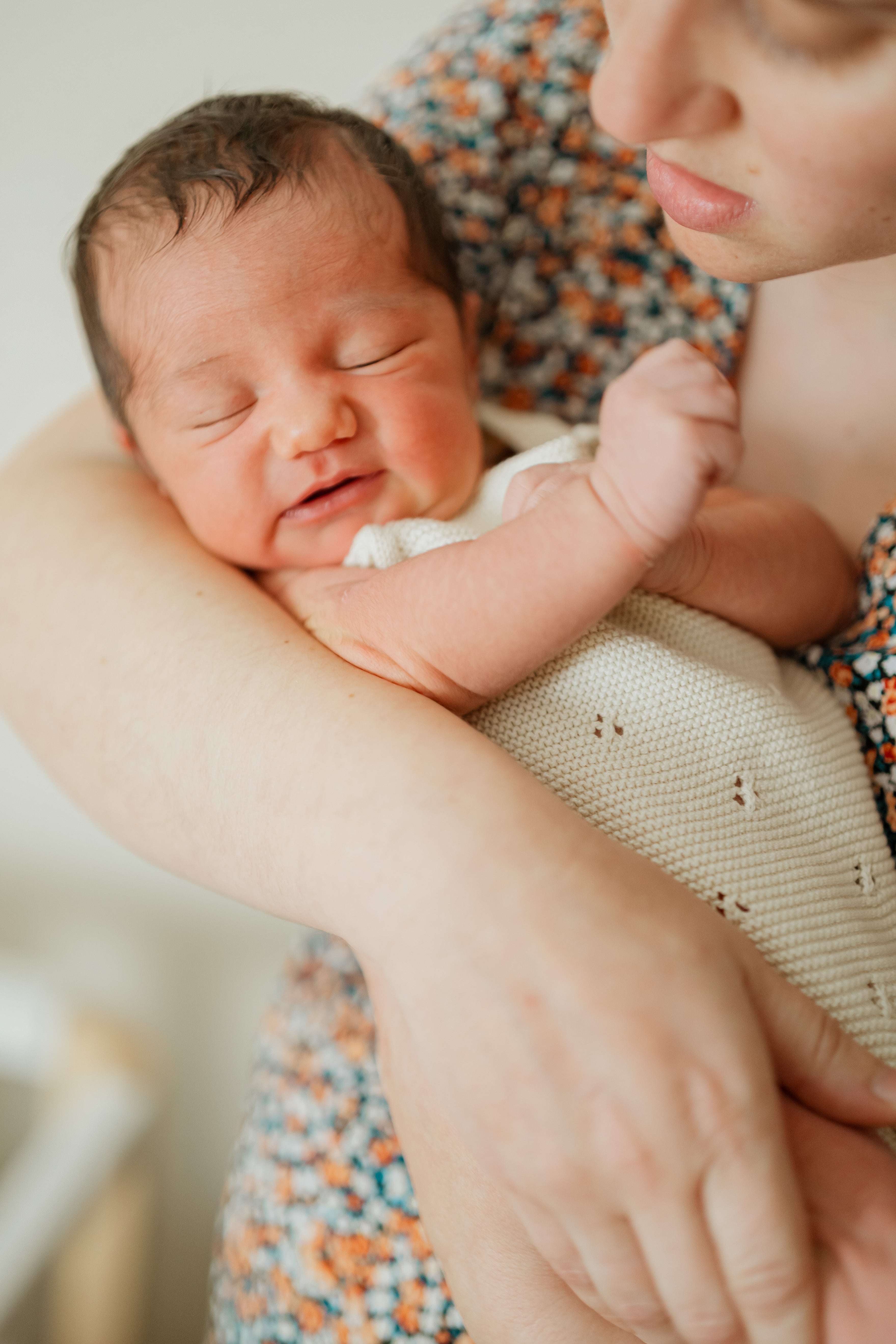 Combinaison en tricot beige