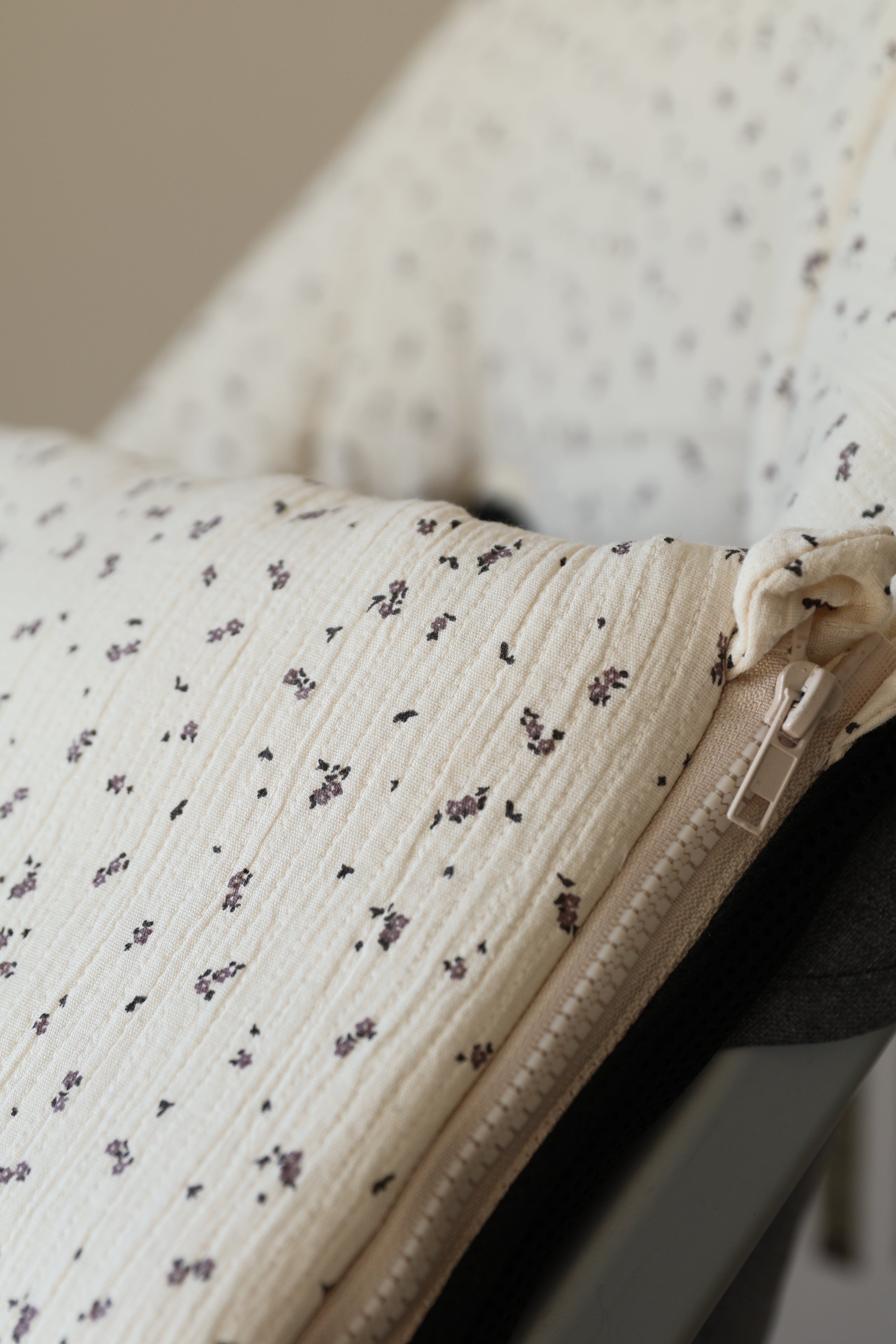 Sac imprimé pour poussette double