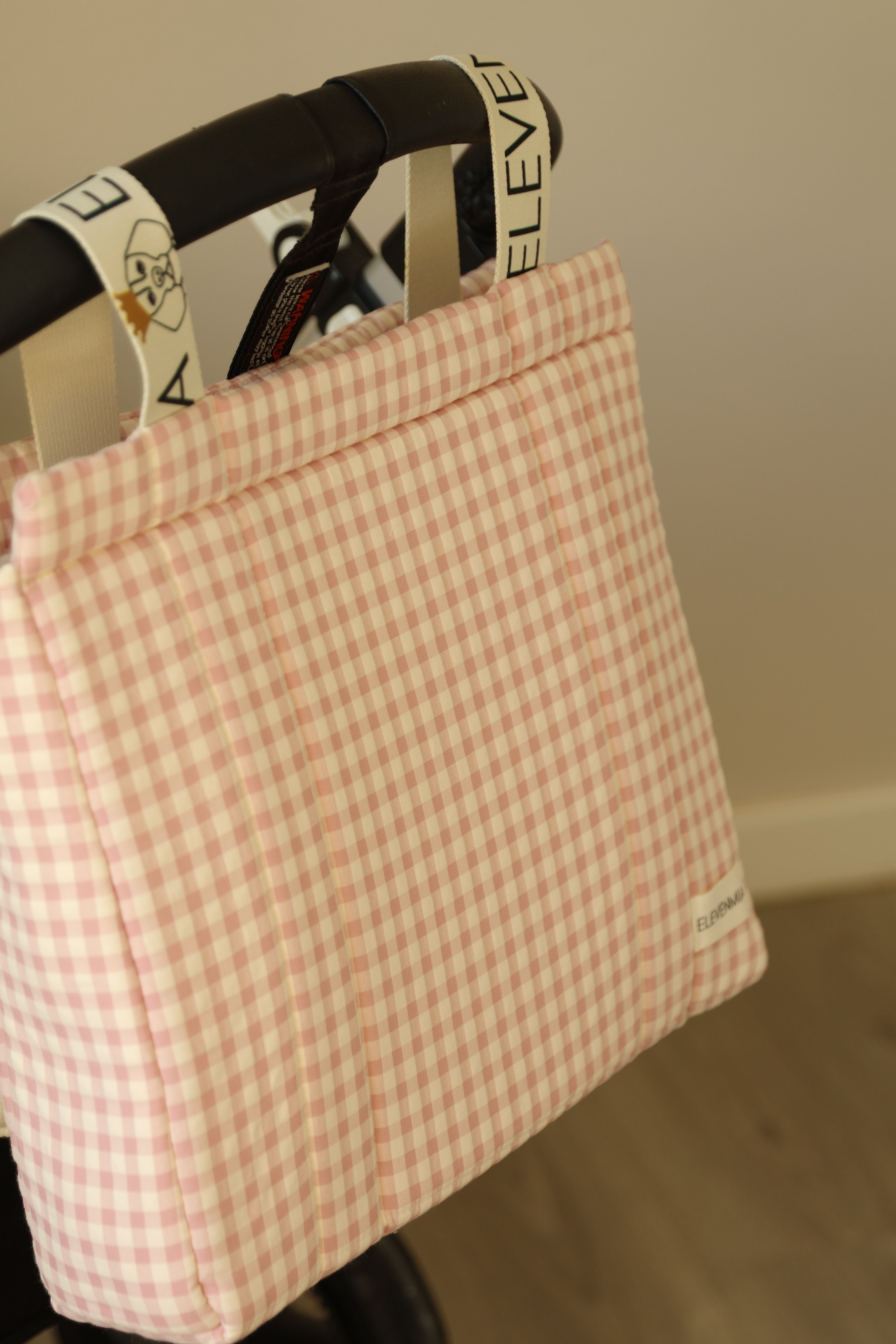 Bolso Big Vichy Rosa