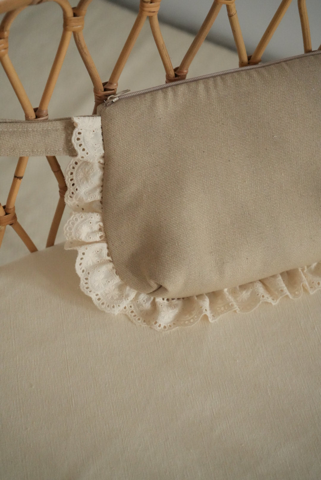 Neceser Volante Cambados + Blonda Beige