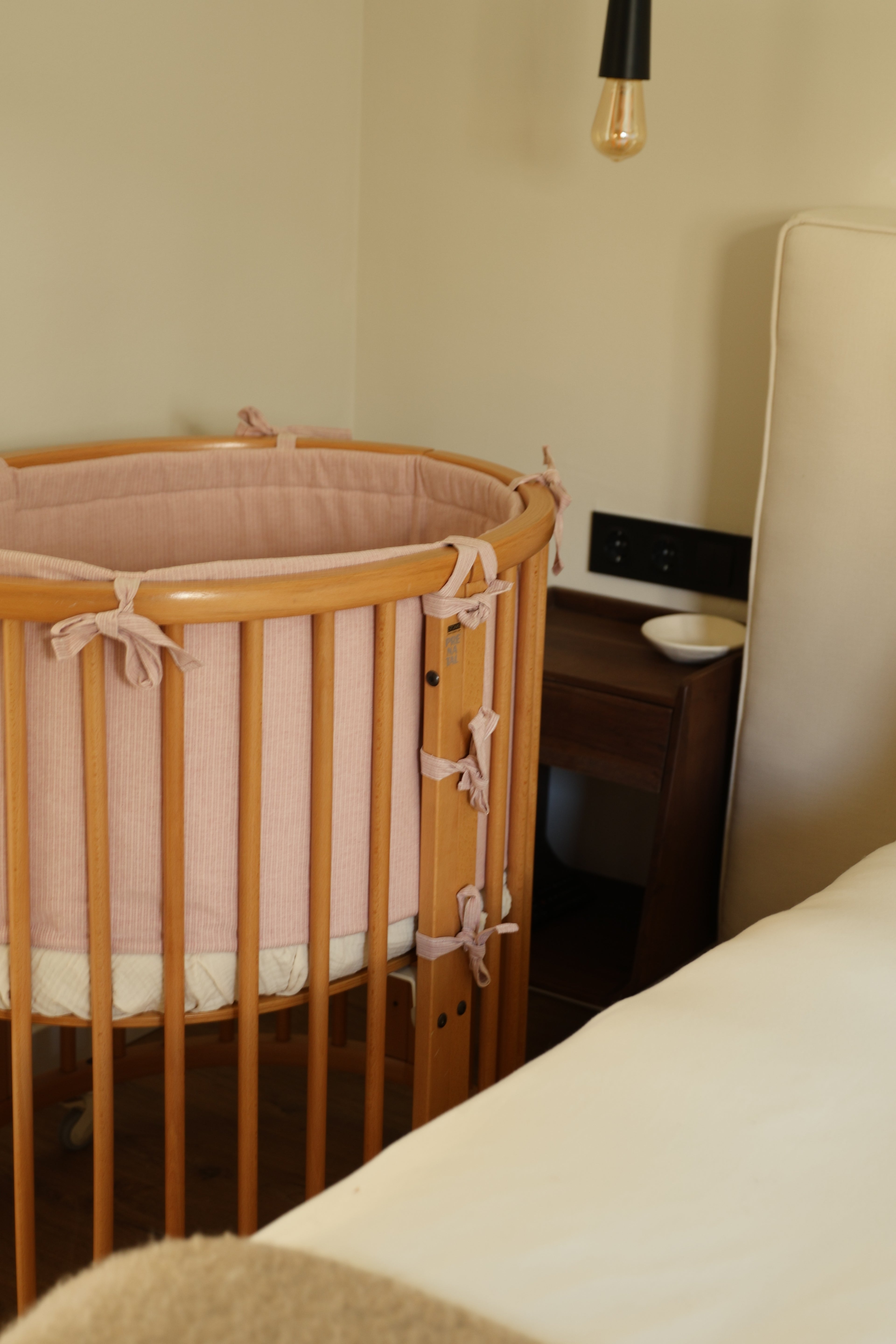 Protector Mini Stokke Mini Stripe Rosa