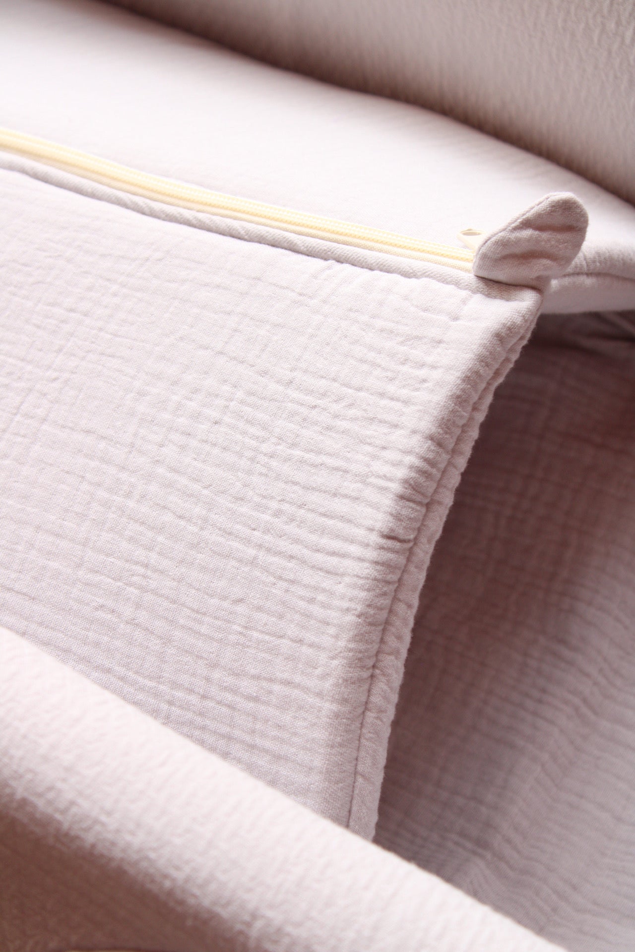 Carrycot Bag Grey Muslin