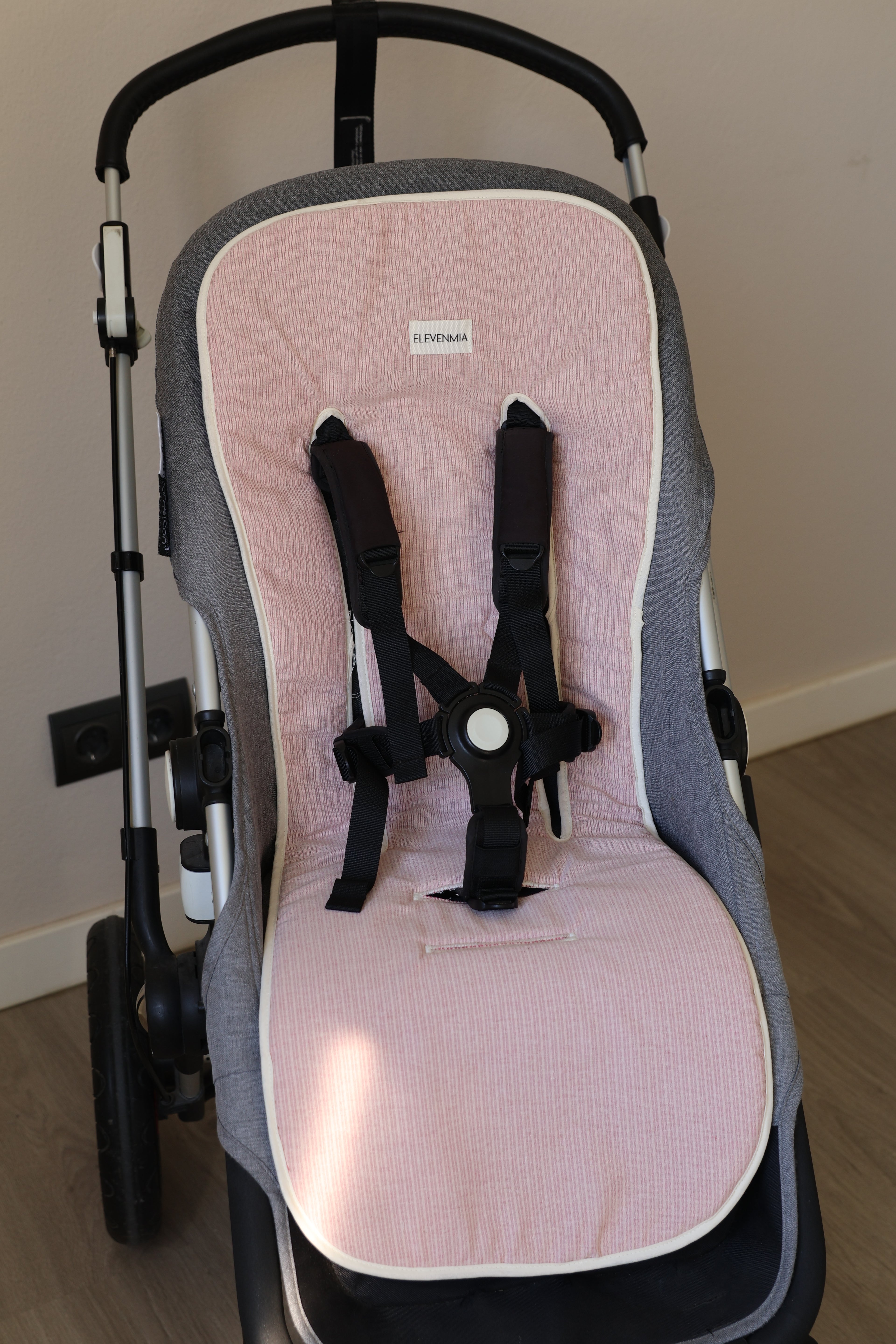 Colchoneta universal Mini Stripe Rosa