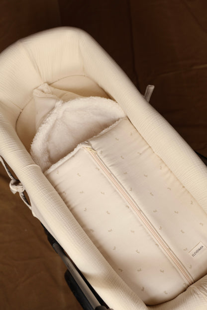 Saco Capazo Cello Oliva + Borreguito