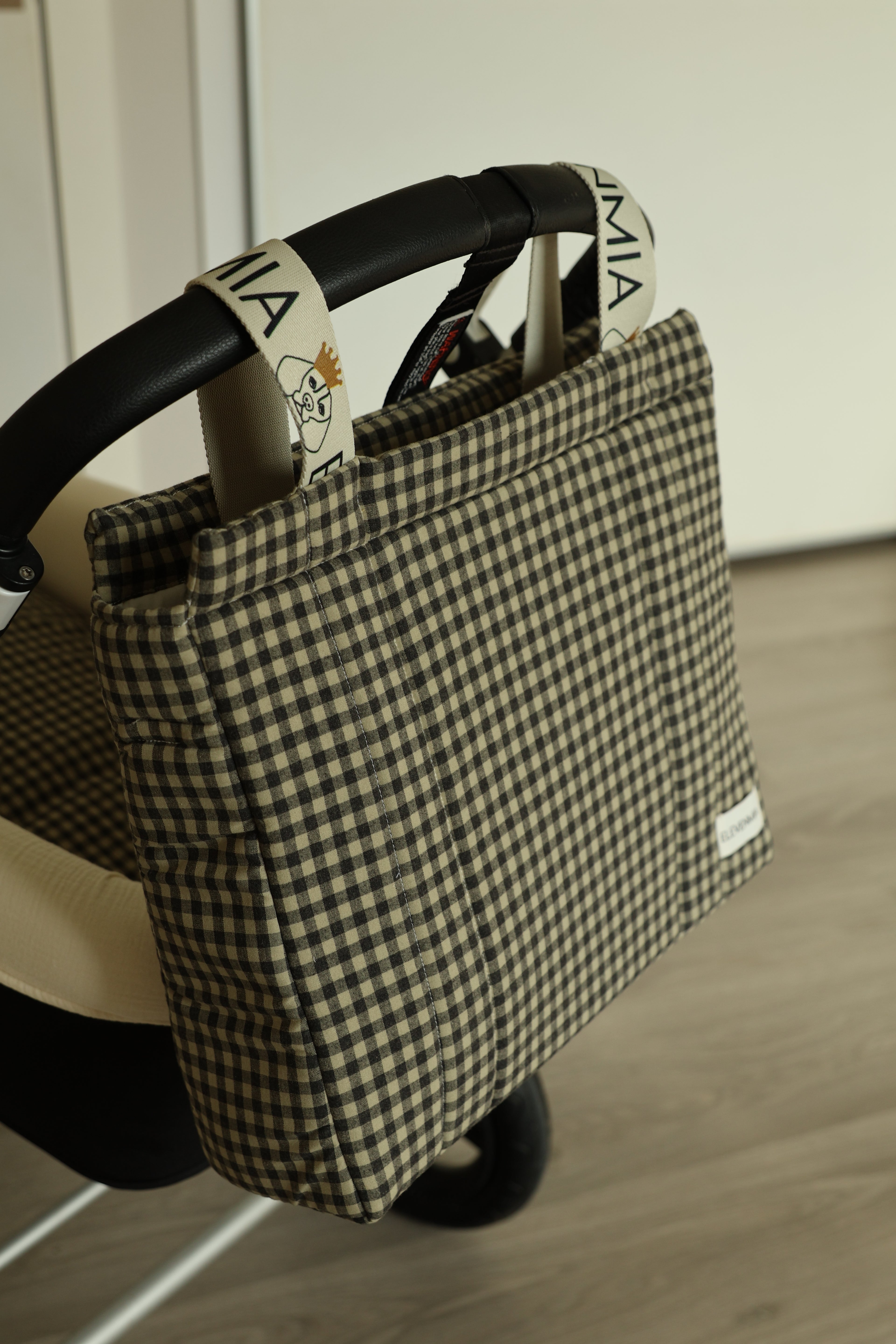 Bolso Big Vichy Verde Militar