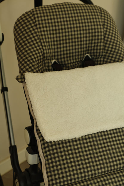 Saco Silla Cochecito Vichy Verde Militar