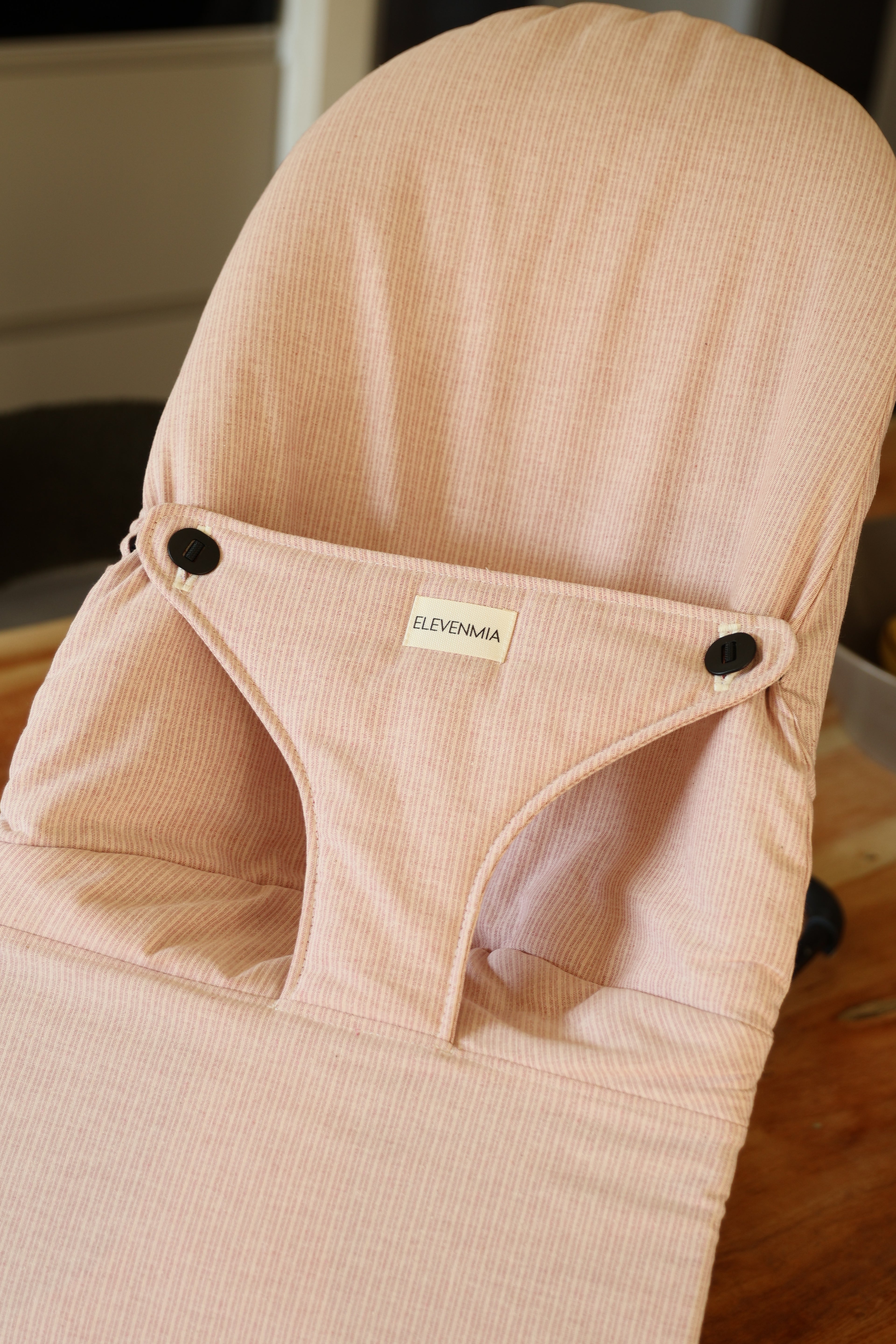 Funda Hamaca BabyJörn Mini Stripe Rosa