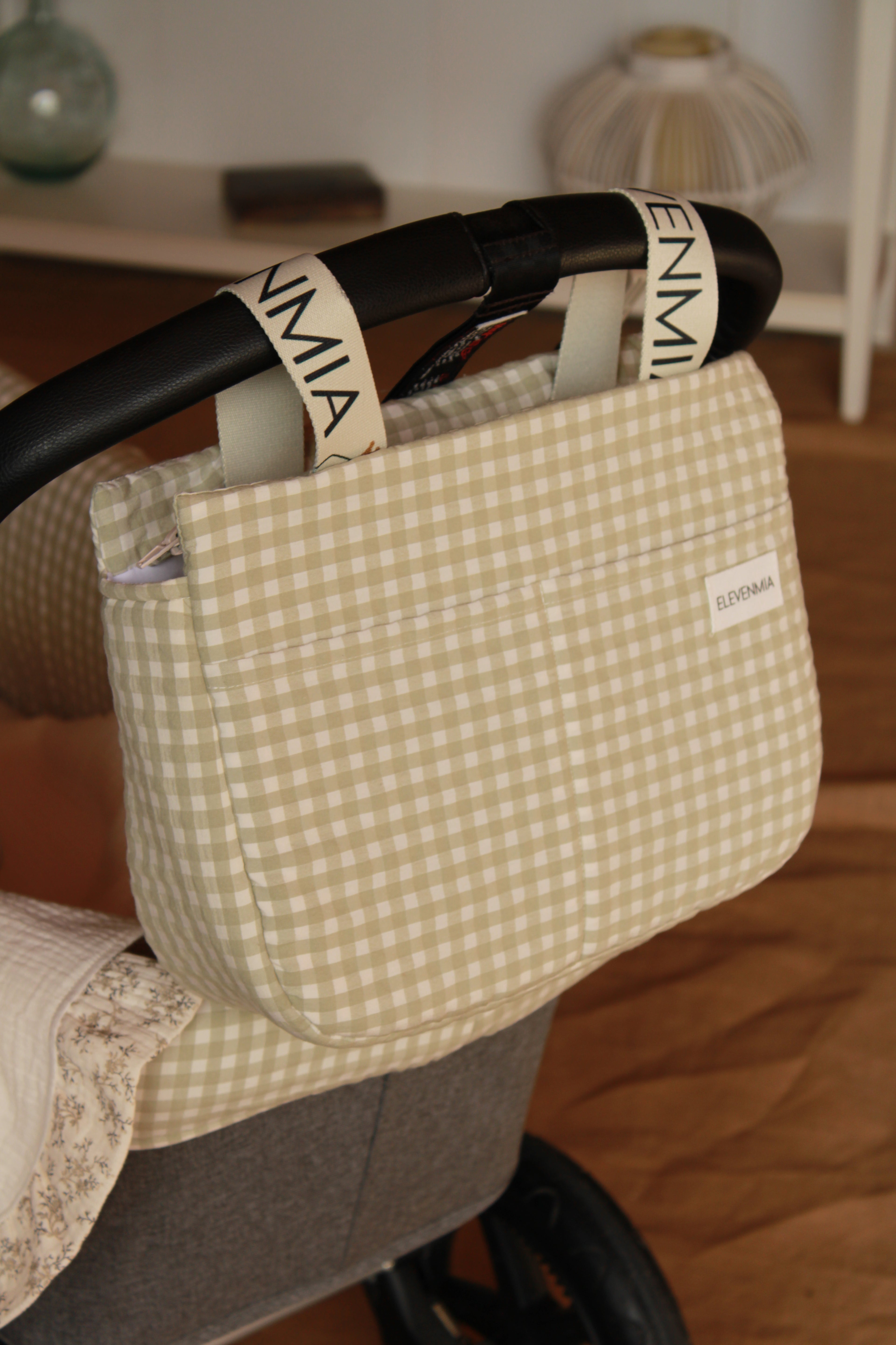 Bolso BABI Vichy Matcha