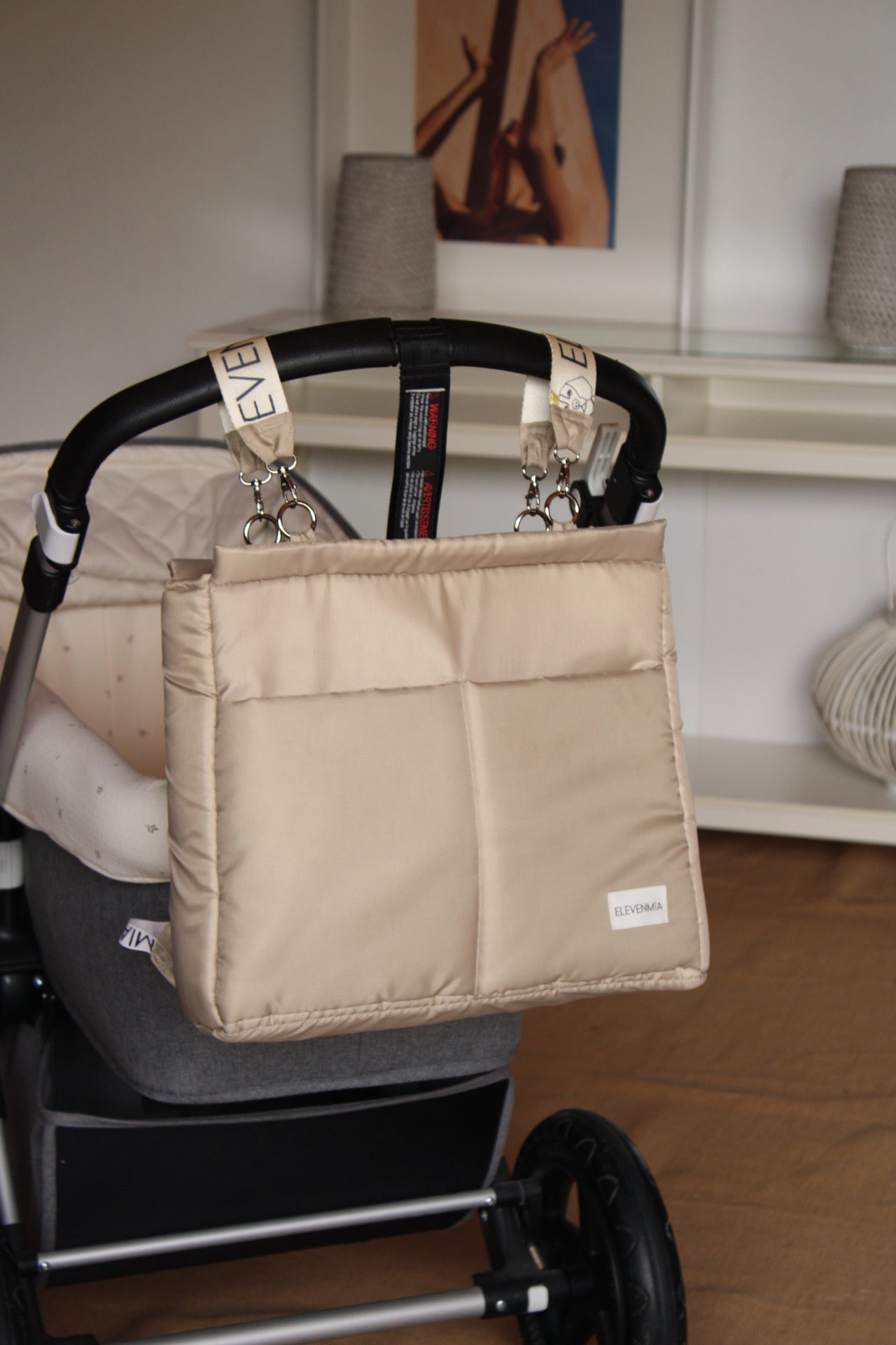 Mochila E-BAG de carro Technic Beige