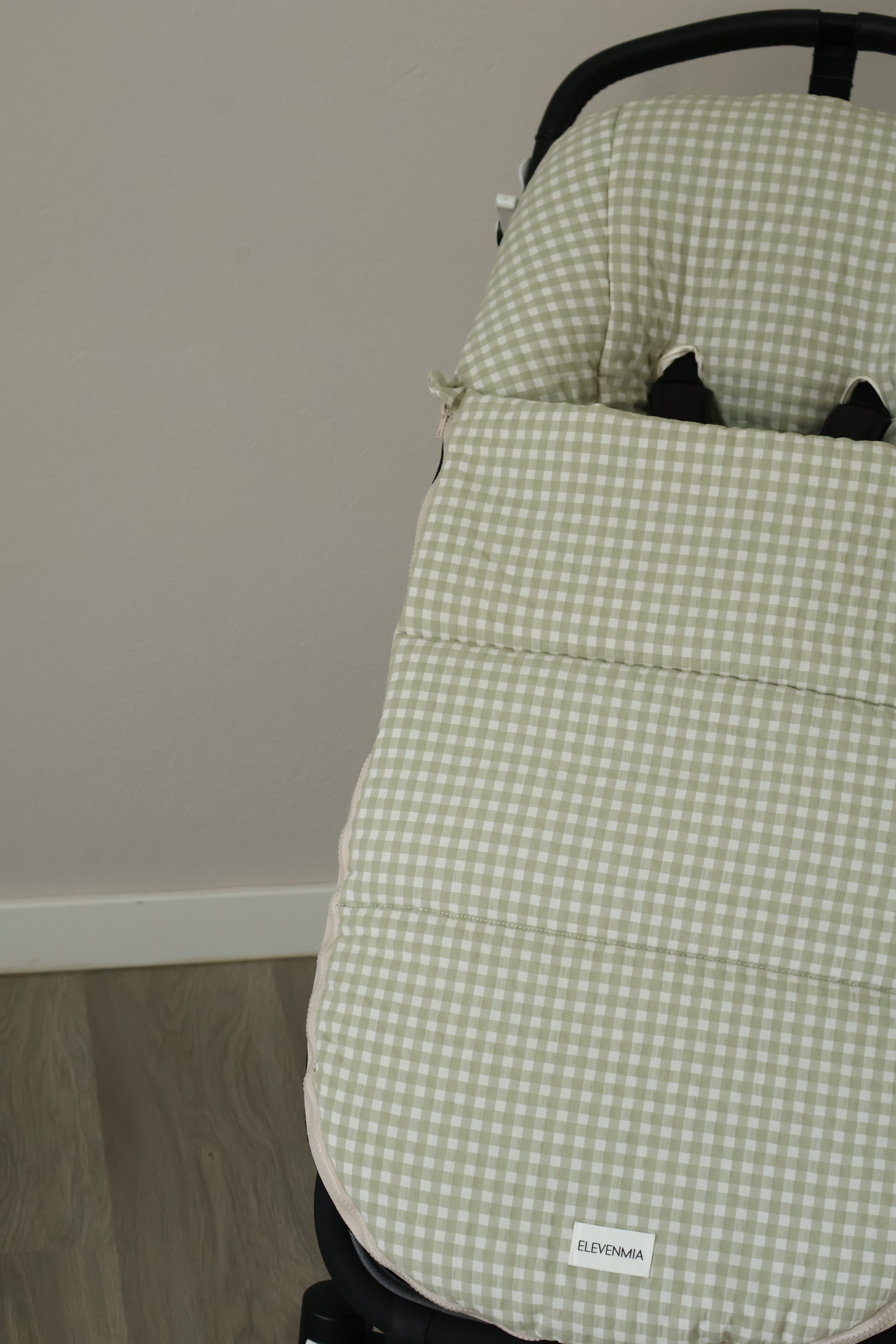 Sac poussette Vichy Matcha