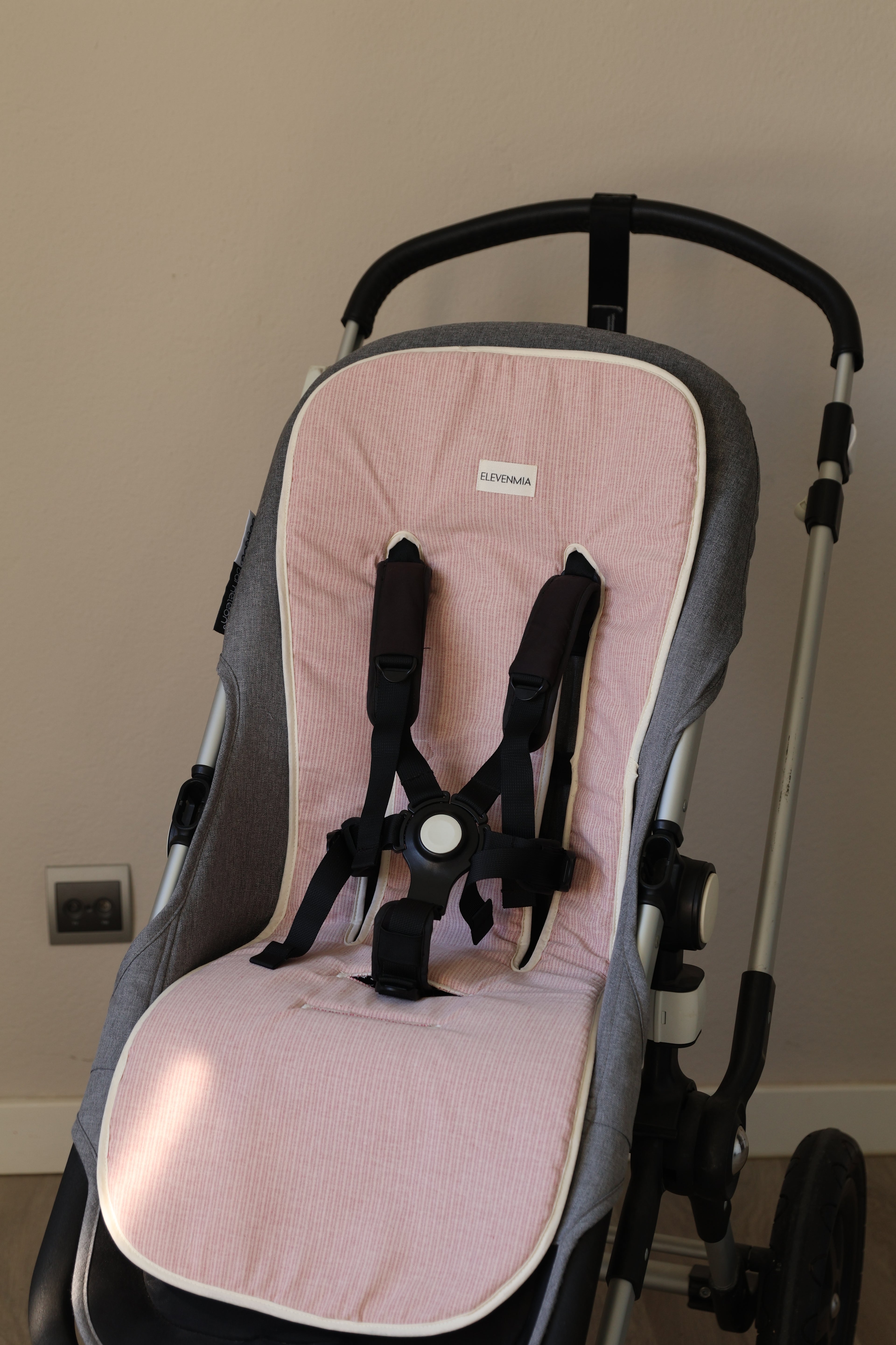 Colchoneta universal Mini Stripe Rosa