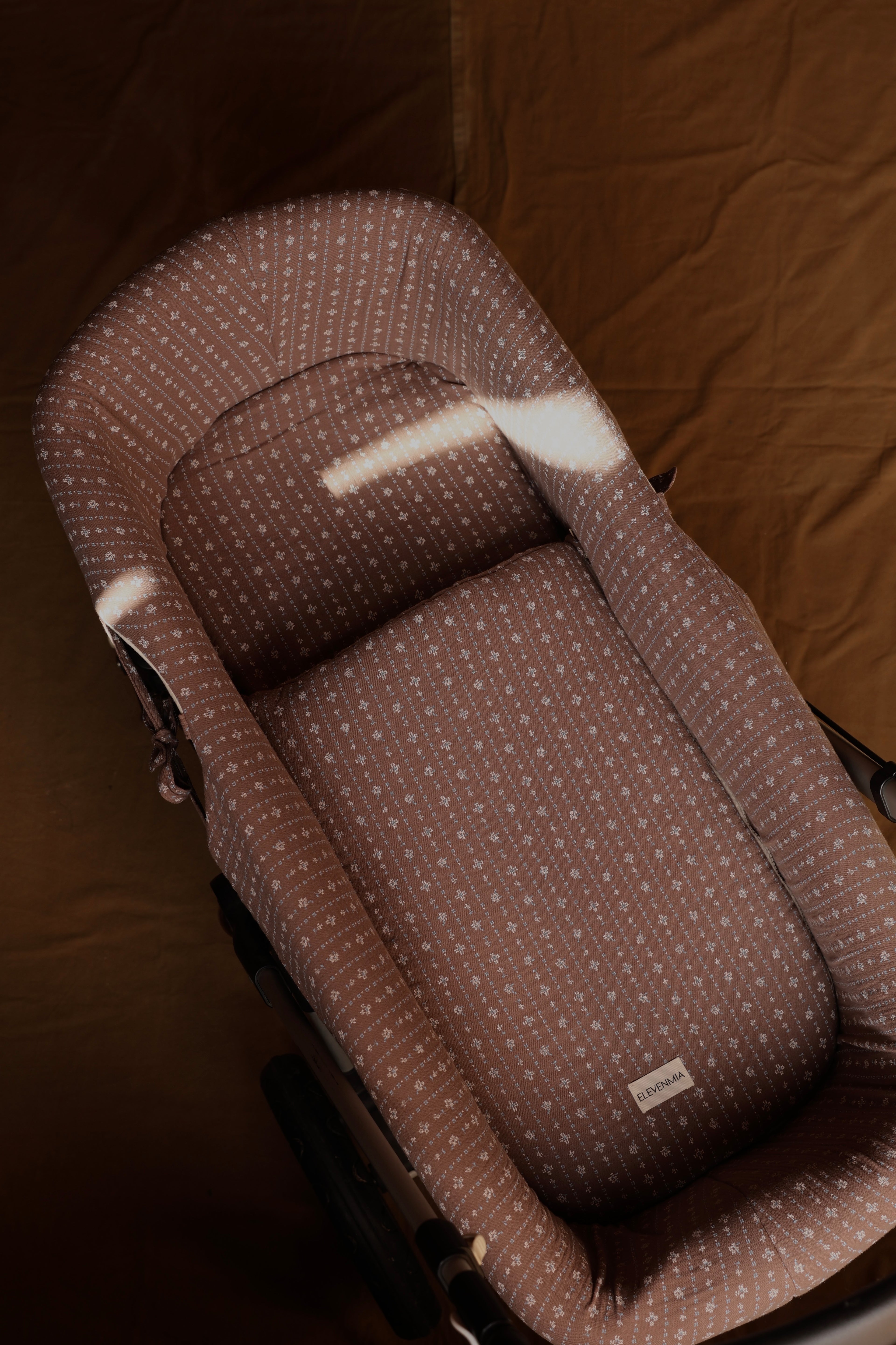 Saco Bajera Cochecito Etnic Chocolate