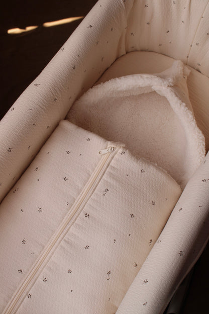 Saco Capazo Nature Estampado + Borreguito