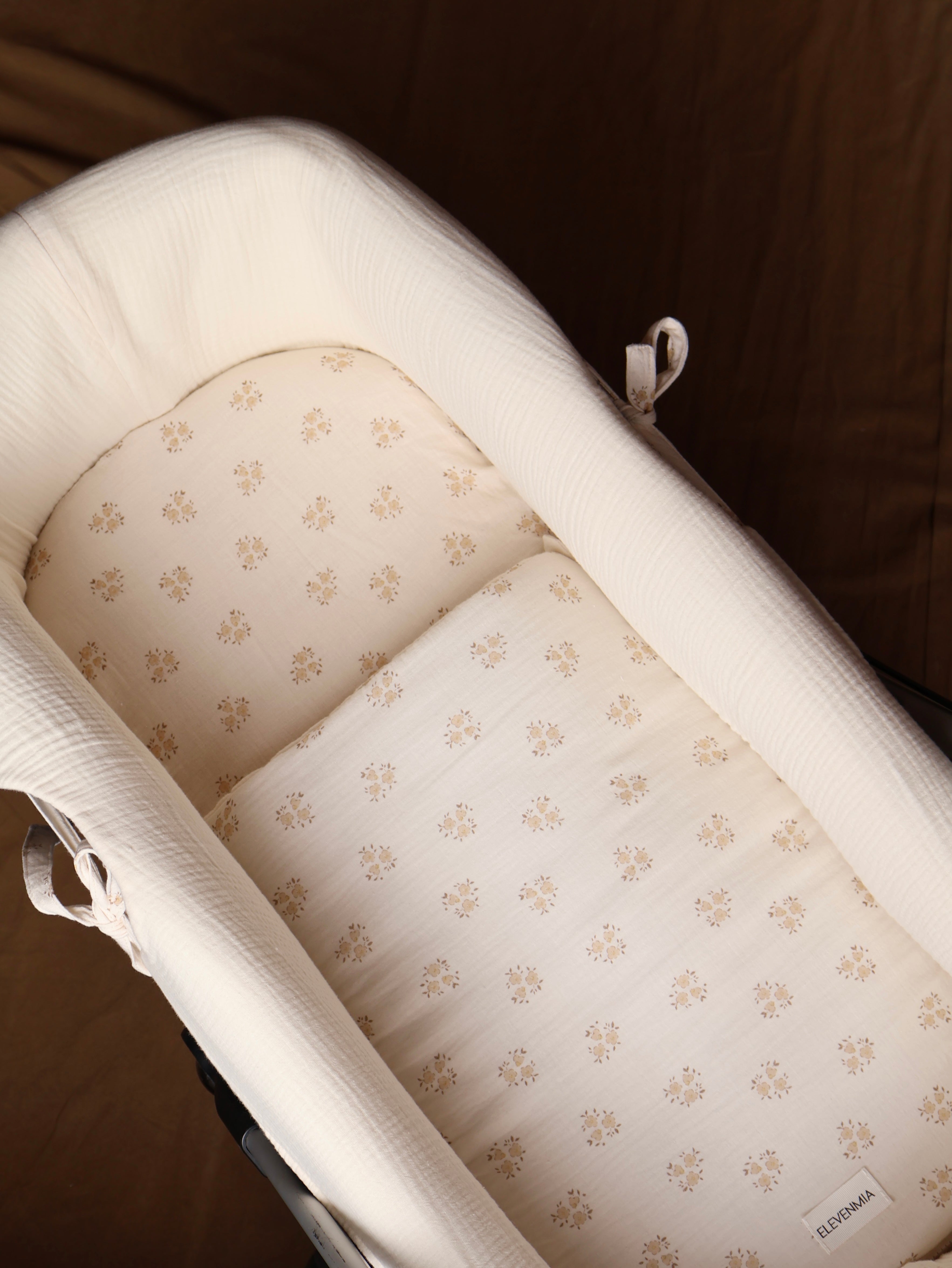 Sac de fond de poussette en gaze de sable Sia