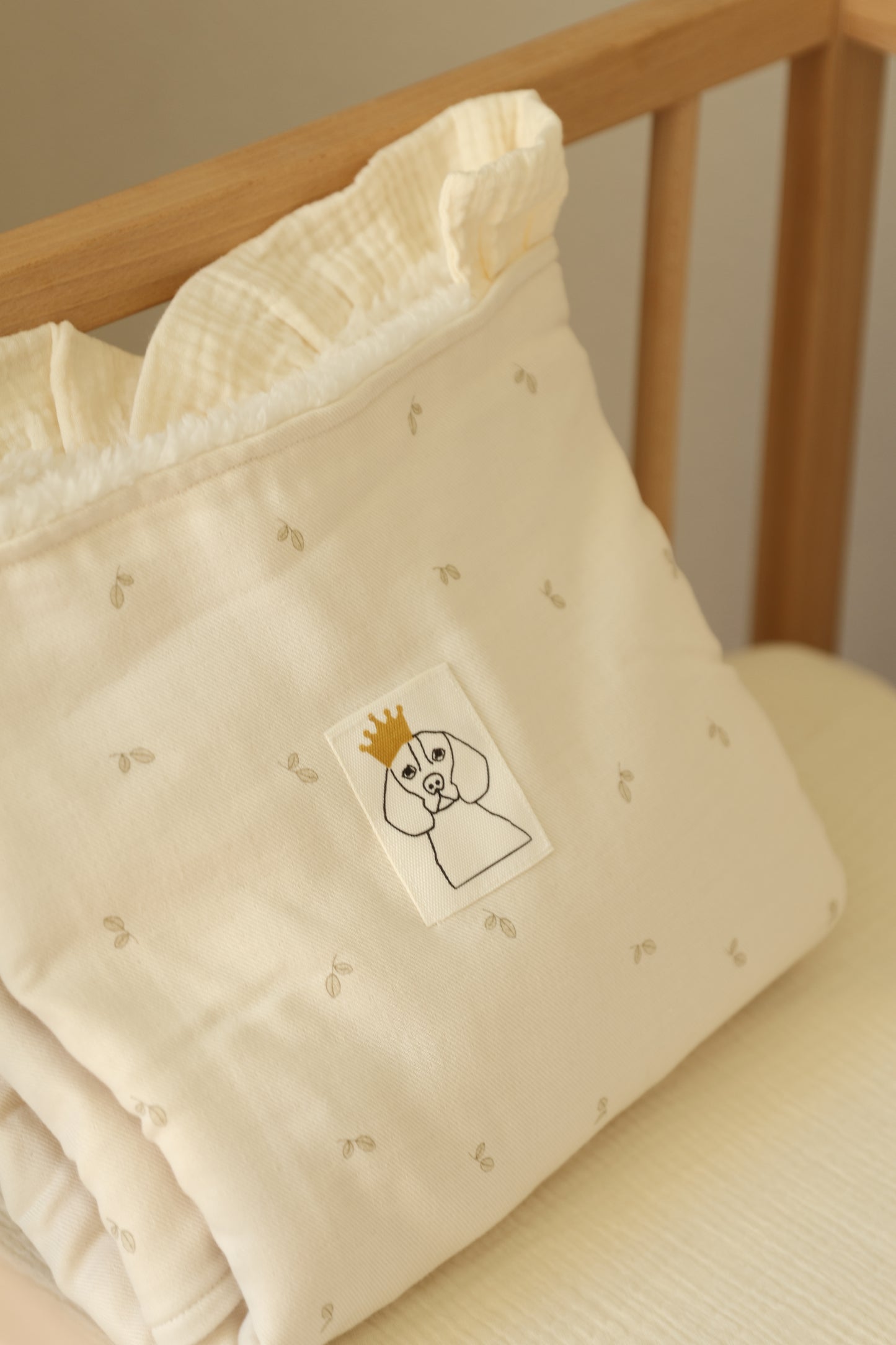 Manta Cello Oliva + Borreguito