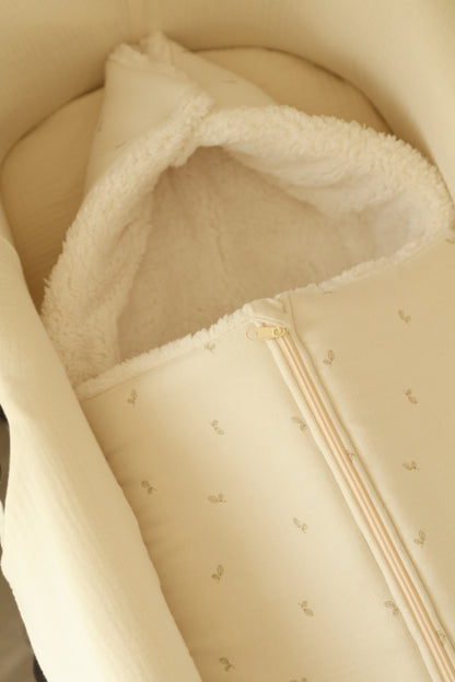 Saco Capazo Cello Oliva + Borreguito