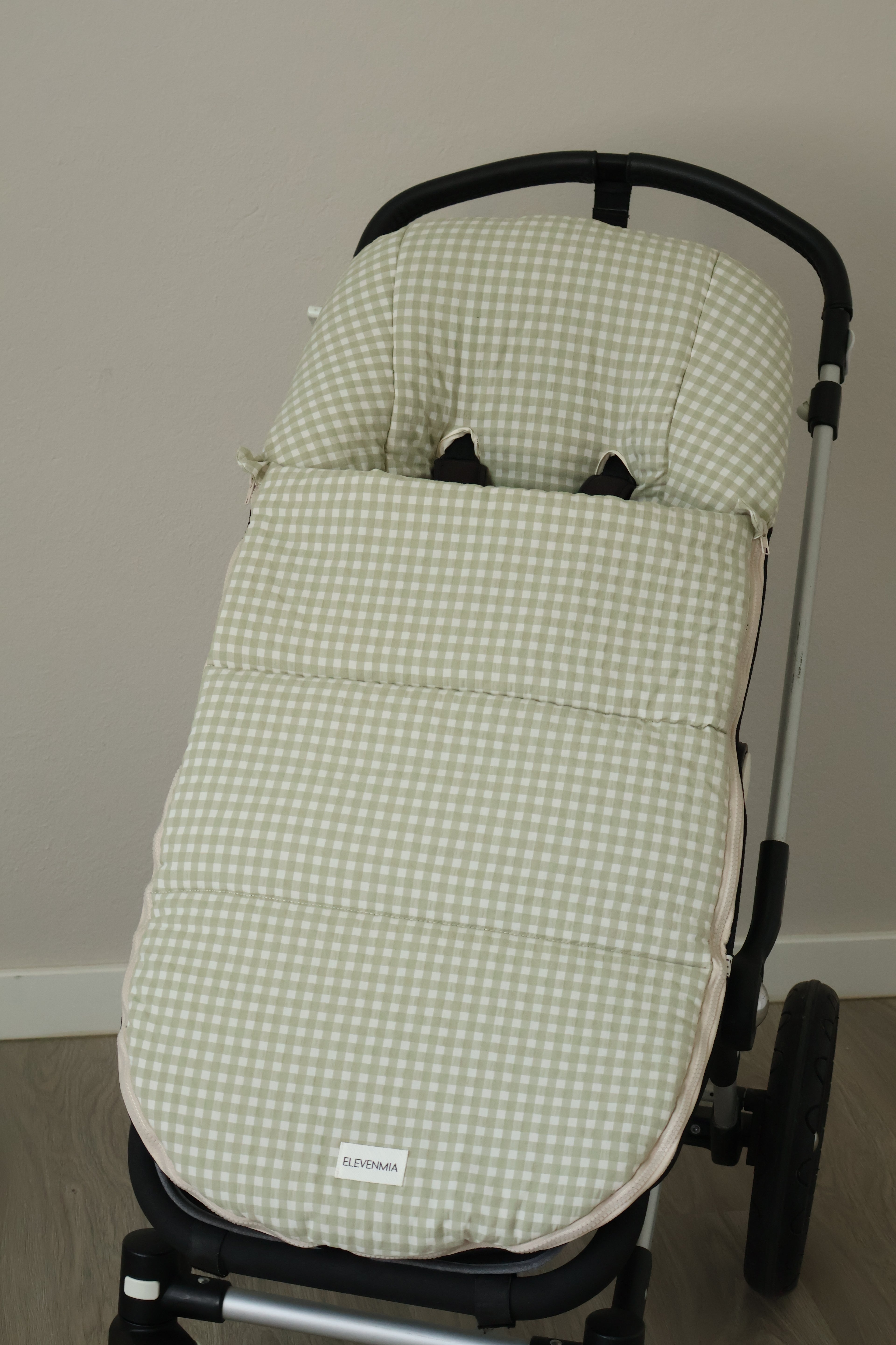 Sac poussette Vichy Matcha