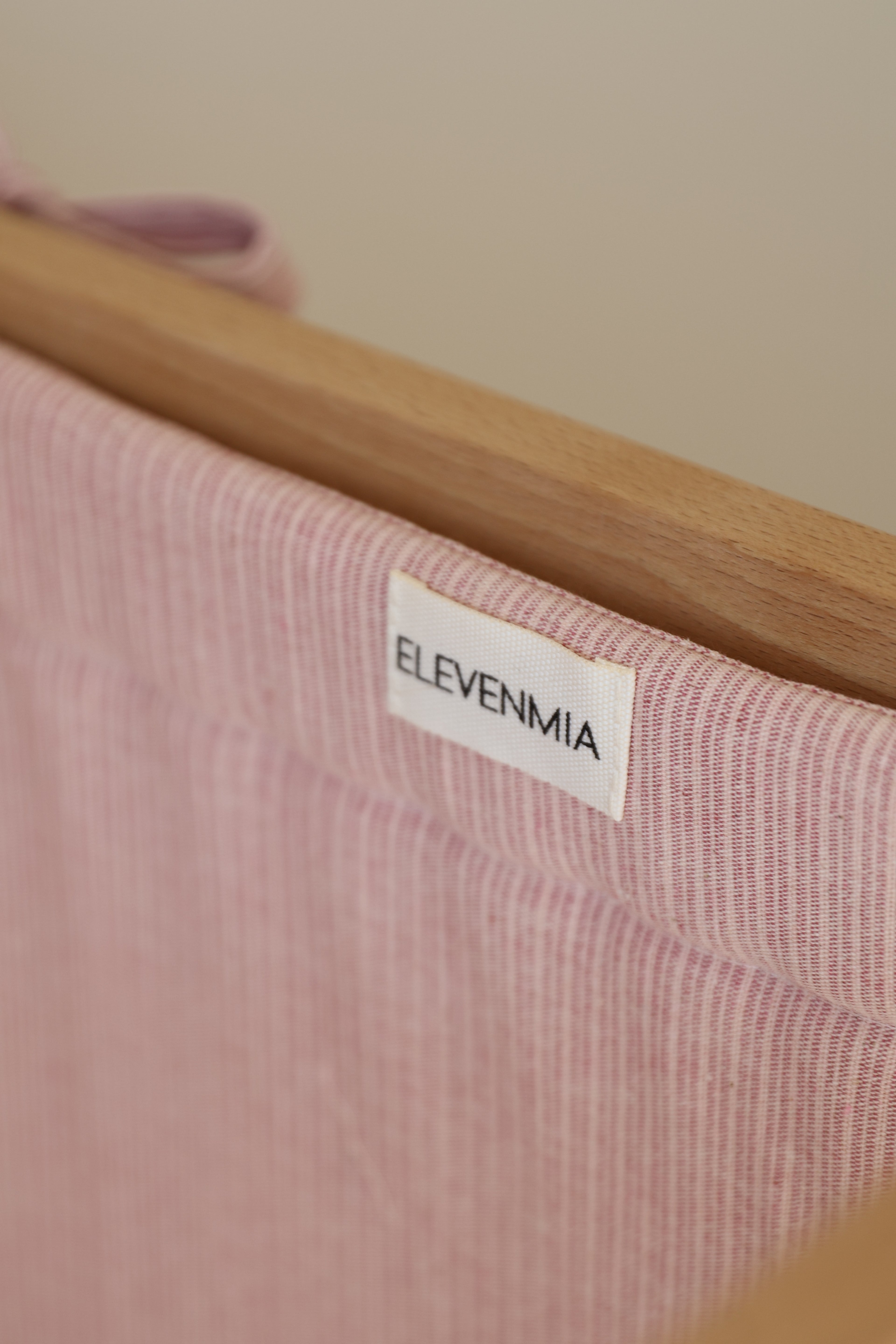 Protector Cuna Mini Stripe Rosa 60x120