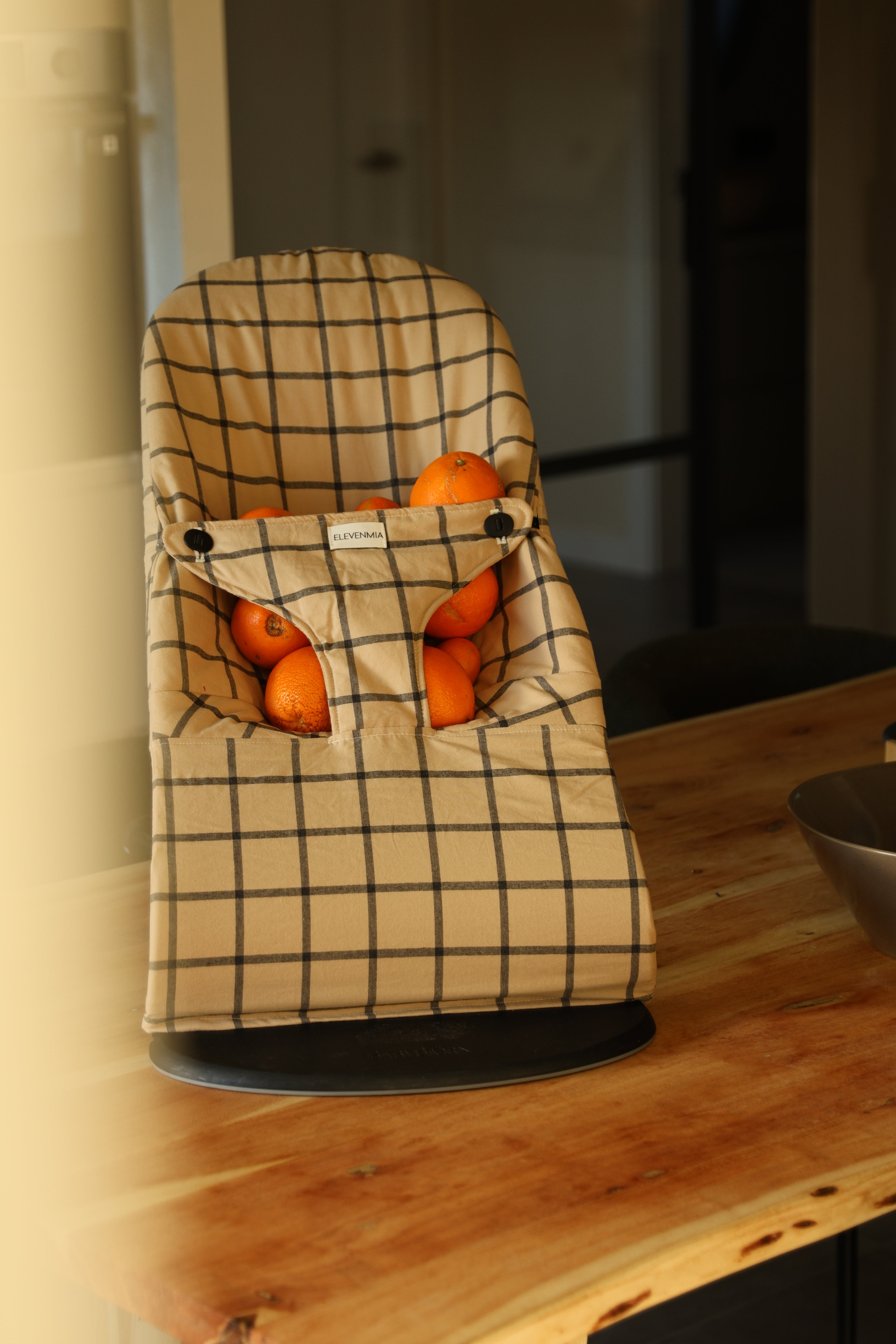 Funda Hamaca BabyJörn Cuadro Ocre