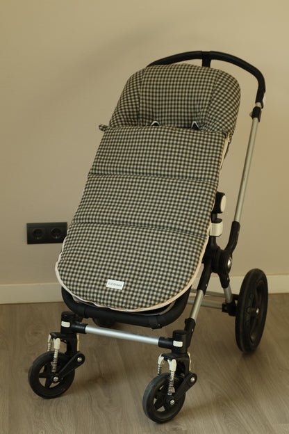 Saco Silla Cochecito Vichy Verde Militar