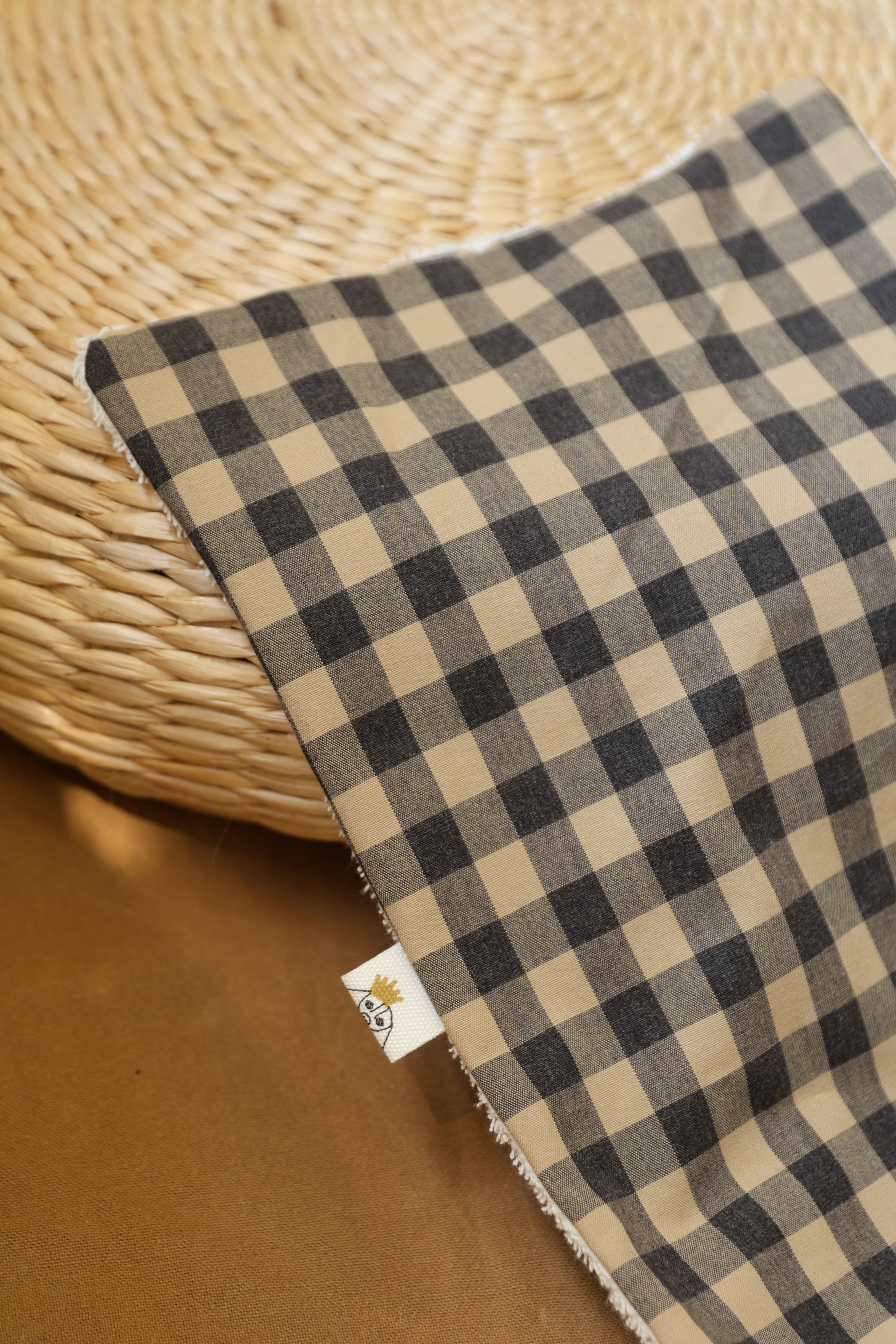 Protector de Toalla Vichy Café con Leche