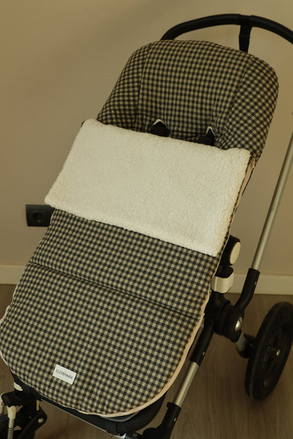 Saco Silla Cochecito Vichy Verde Militar