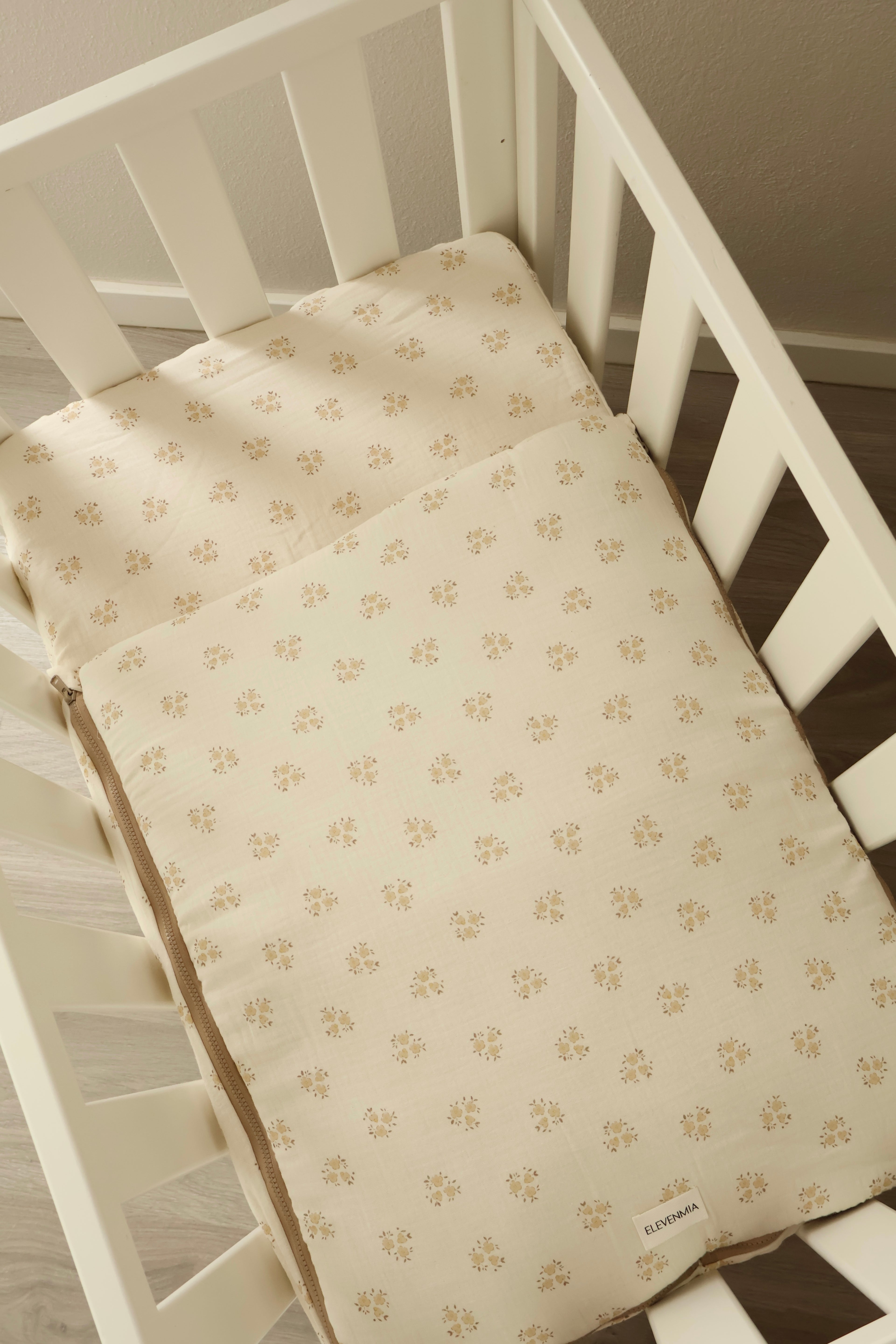 Sac de fond pour mini-berceau 80x50 Gaze Sia Sand