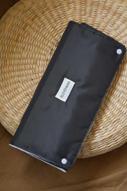 Matelas à langer portable Technic gris anthracite