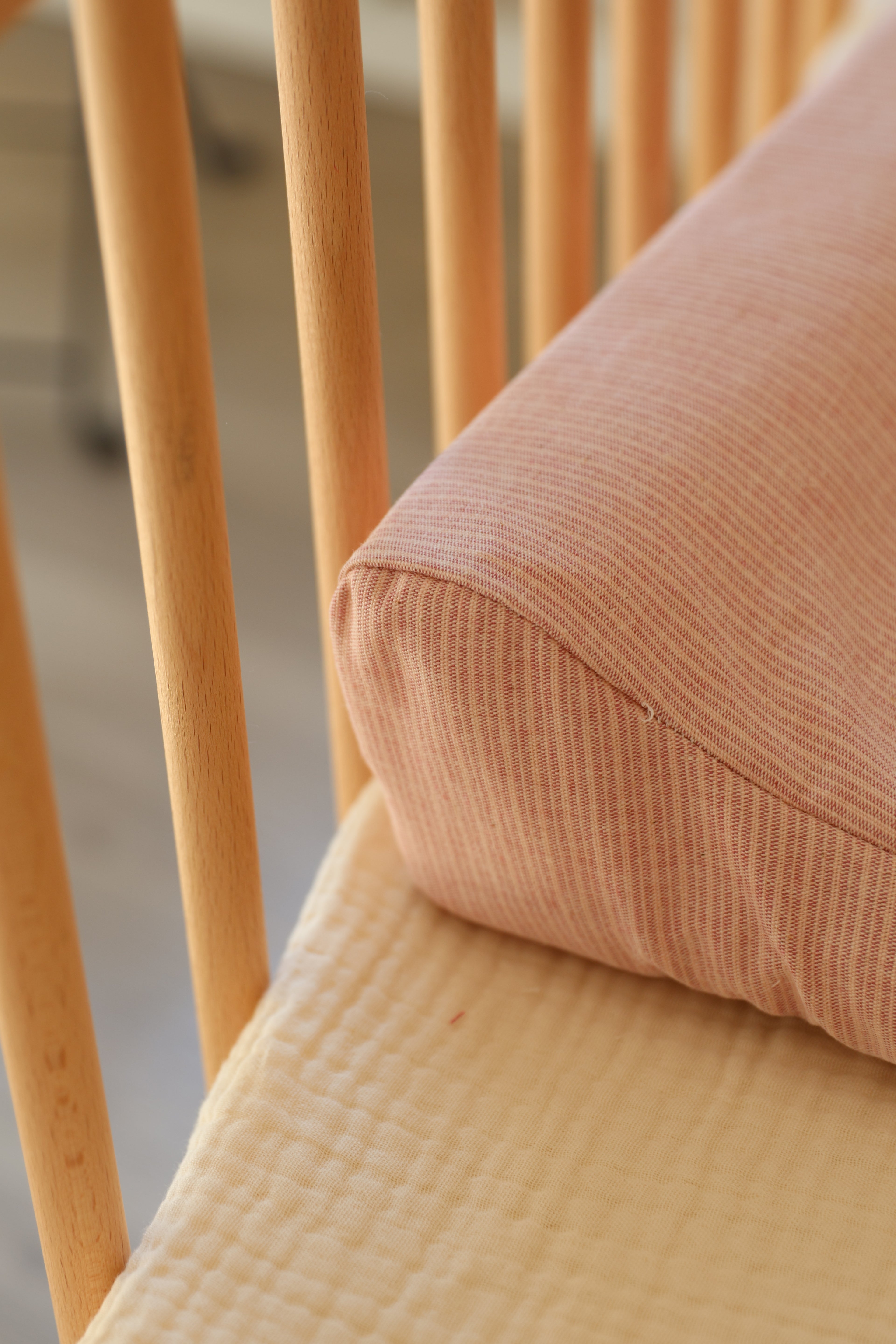 Funda Cambiador Mini Stripe Rosa