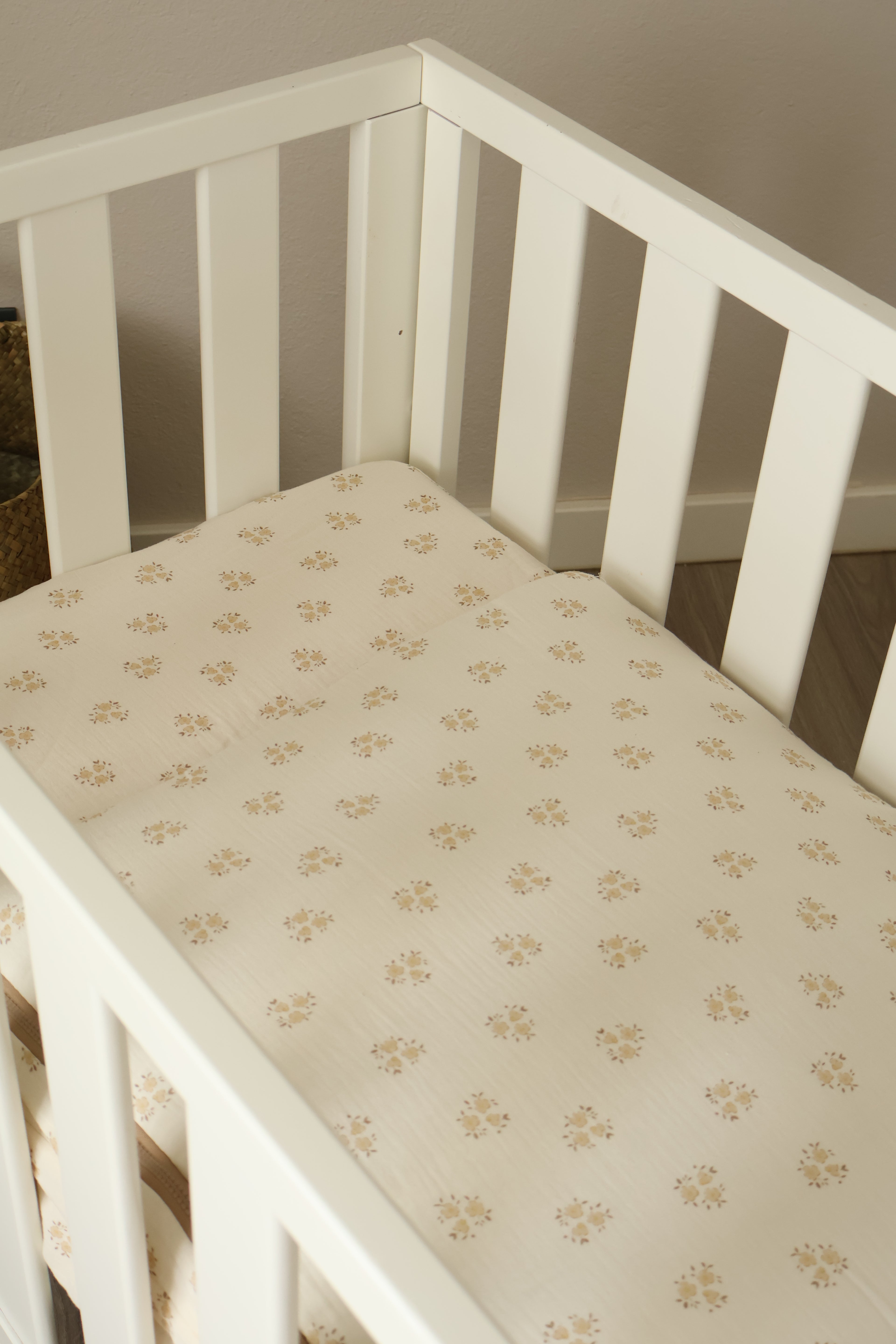 Sac de fond pour mini-berceau 80x50 Gaze Sia Sand