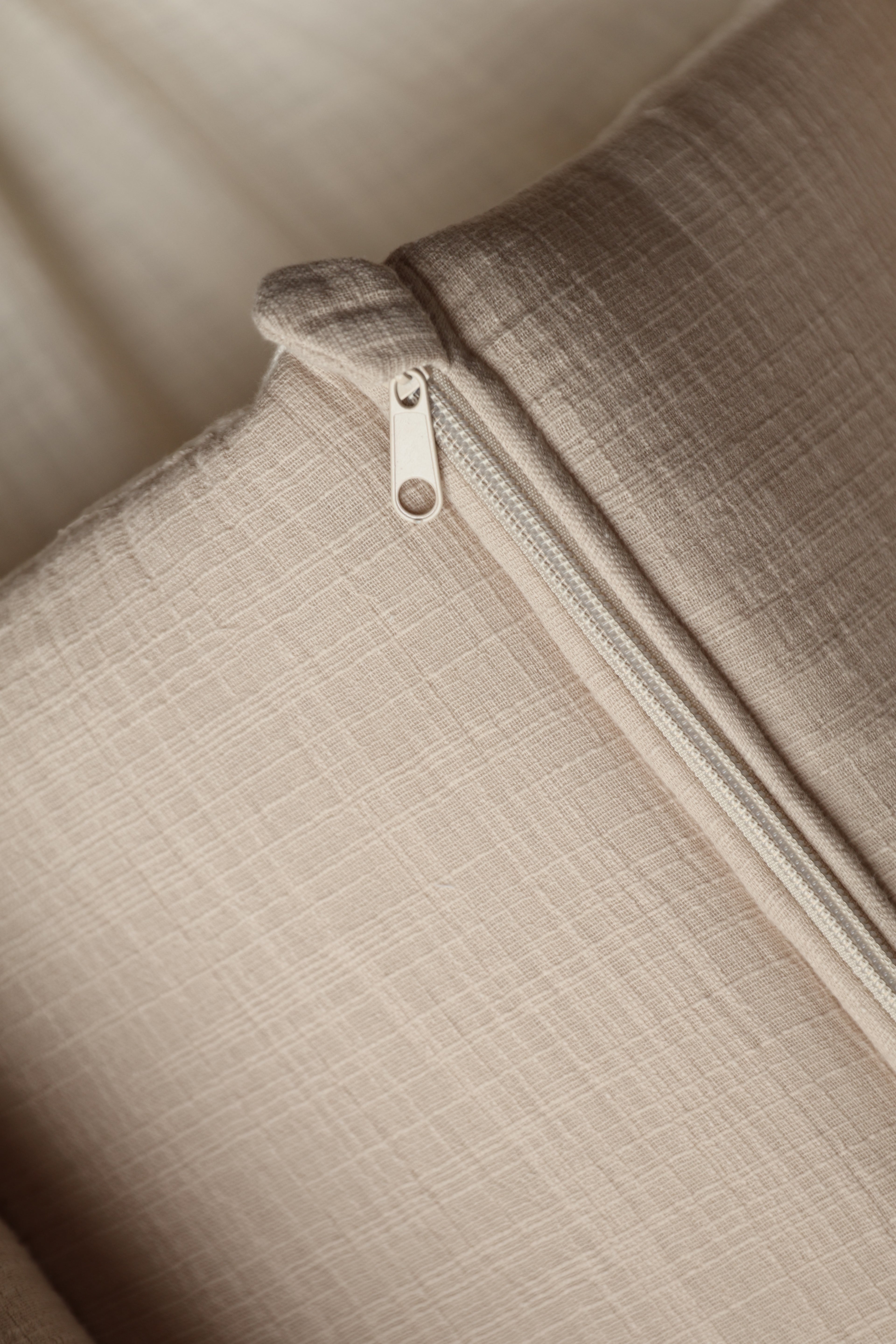 Saco Capazo Gasa Rústica Arena + Gasa Rústica Nata