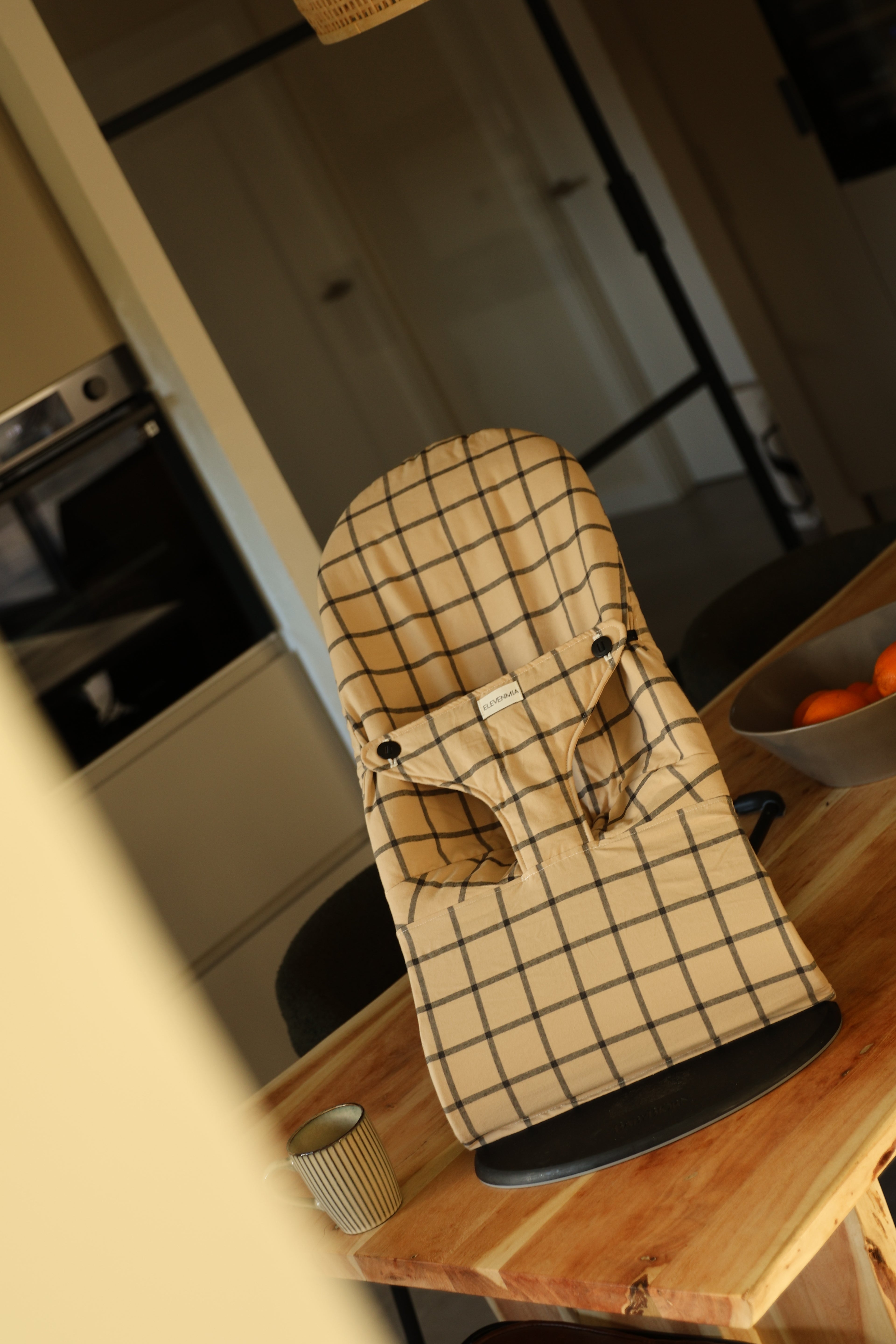 Funda Hamaca BabyJörn Cuadro Ocre