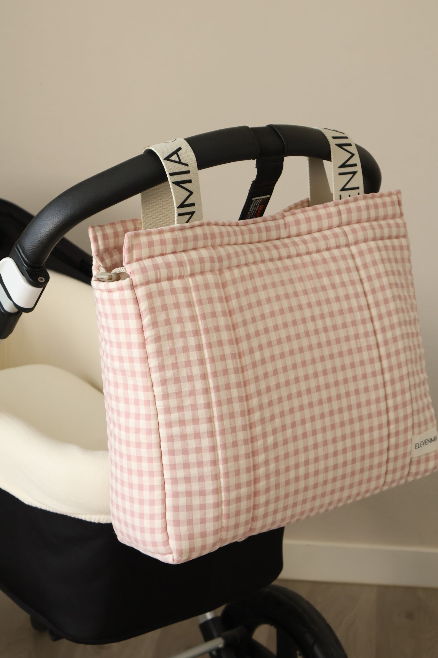 Bolso Big Vichy Rosa