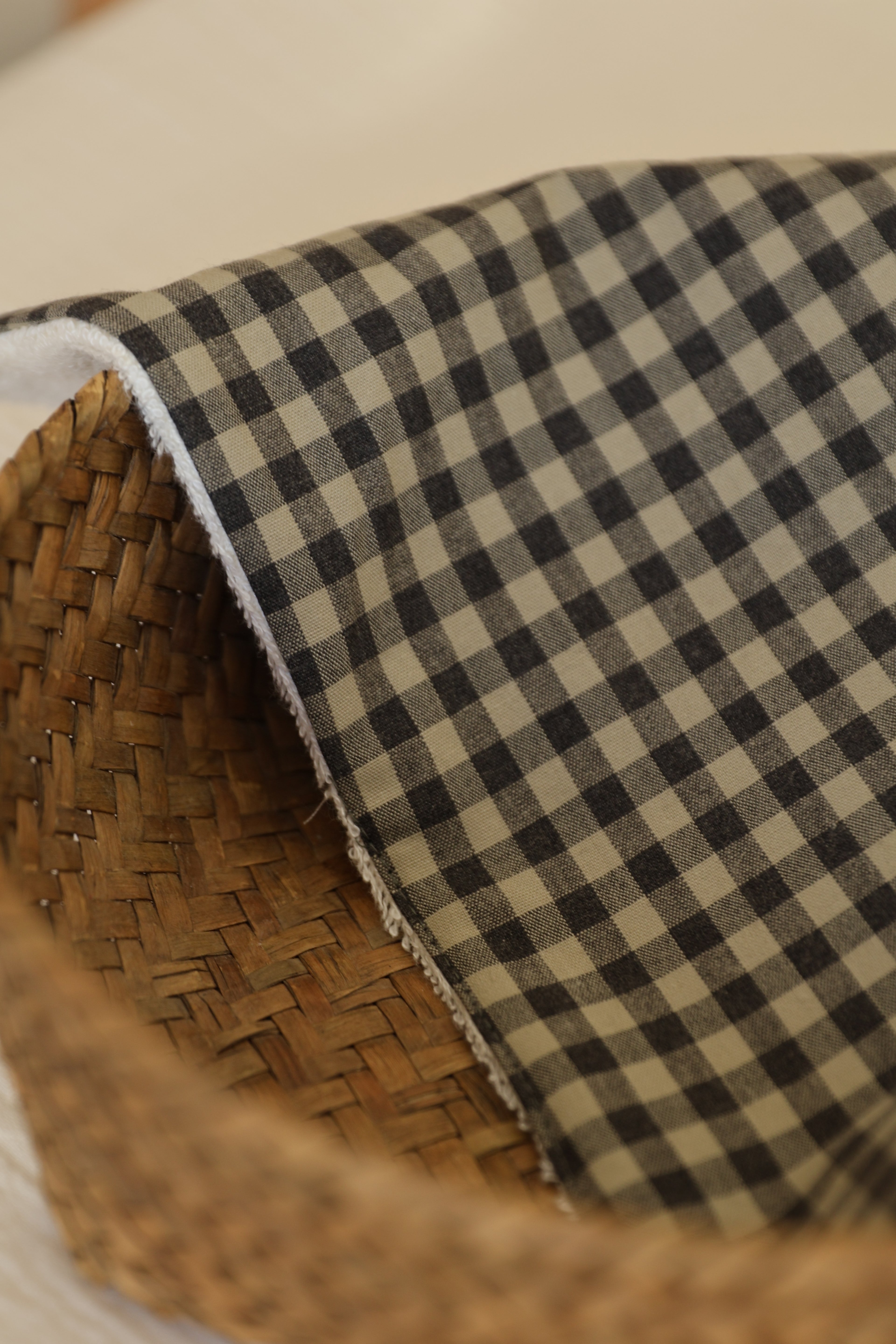 Protector de Toalla Vichy Verde Militar